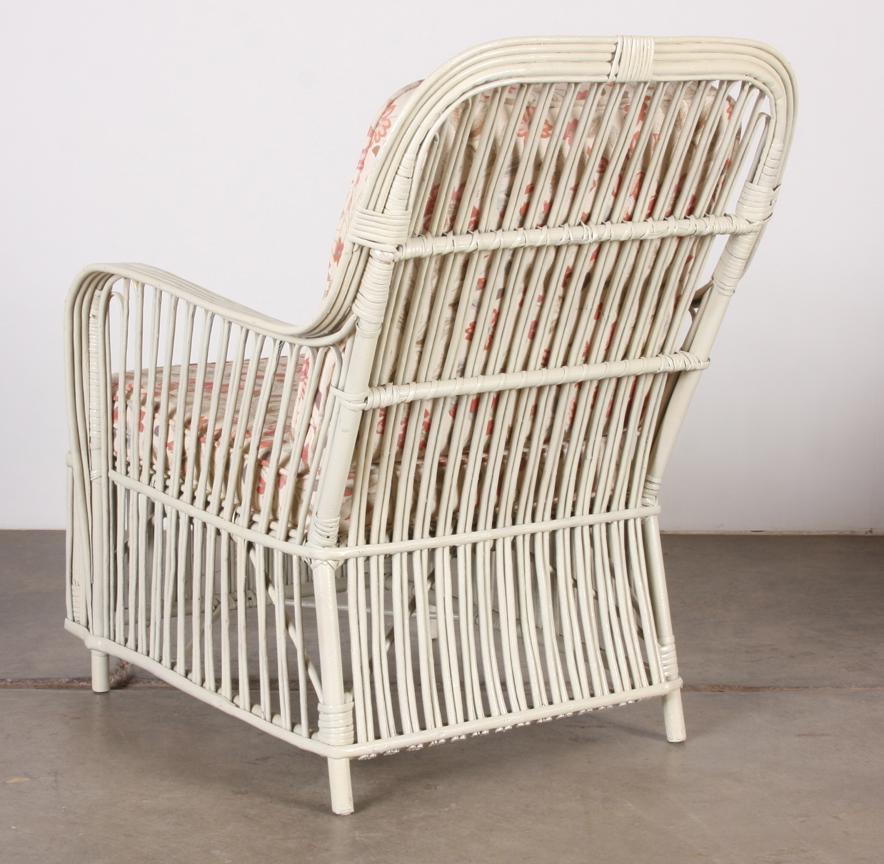 Pair of Rattan Chairs, C. 1930's