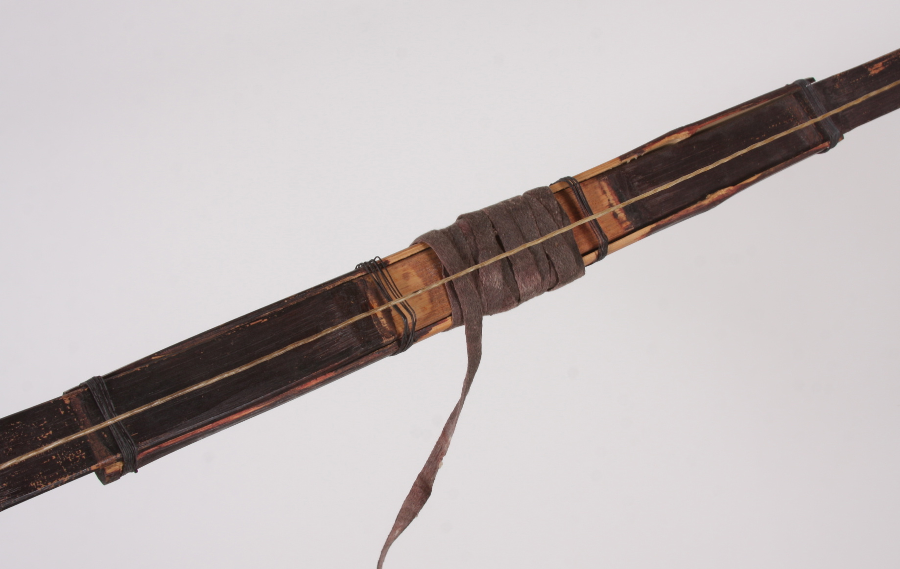 Vintage Decorative Chinese Bamboo Bow