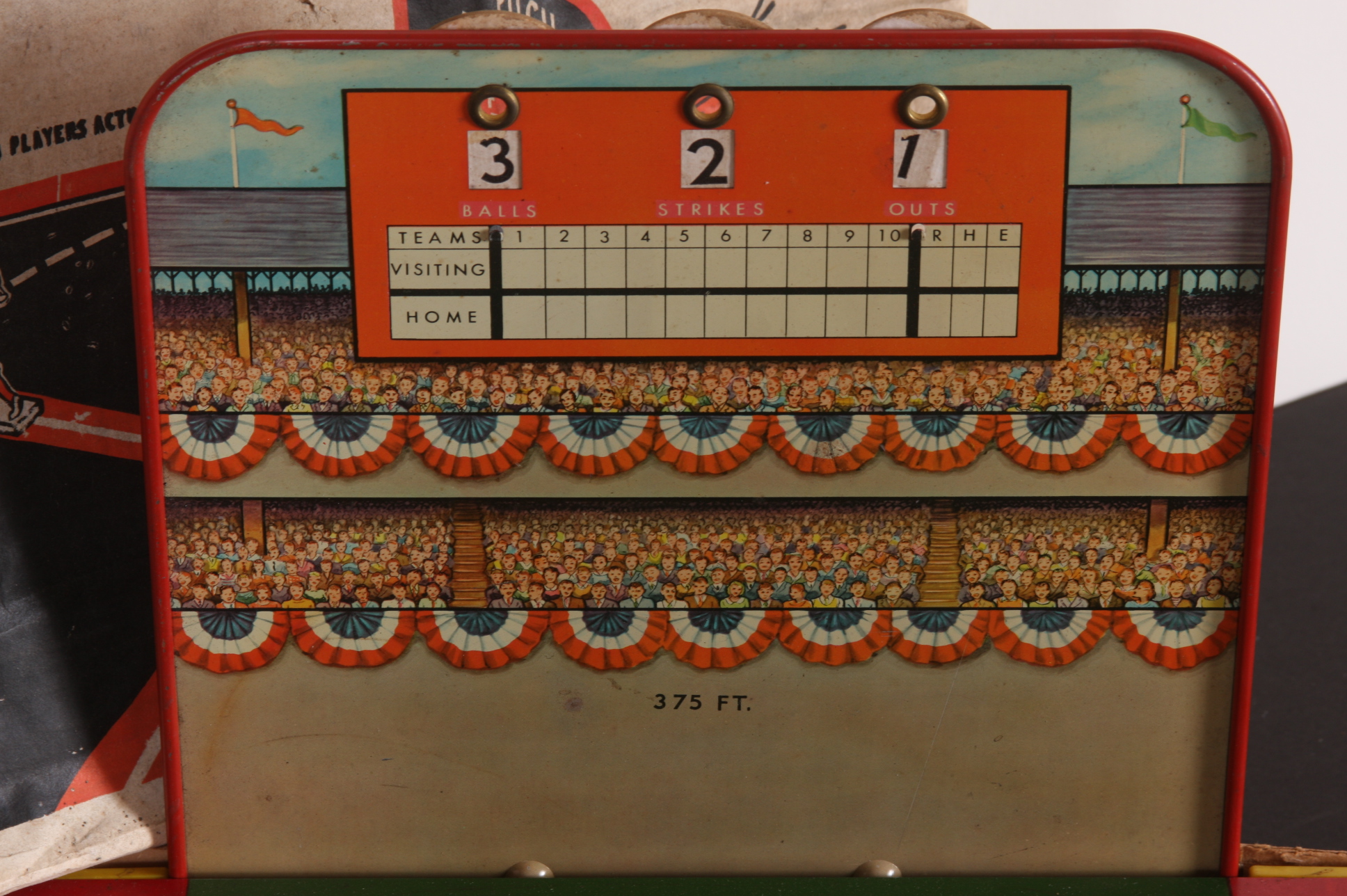 Tru- Action Electric Baseball Game, C. 1930-40