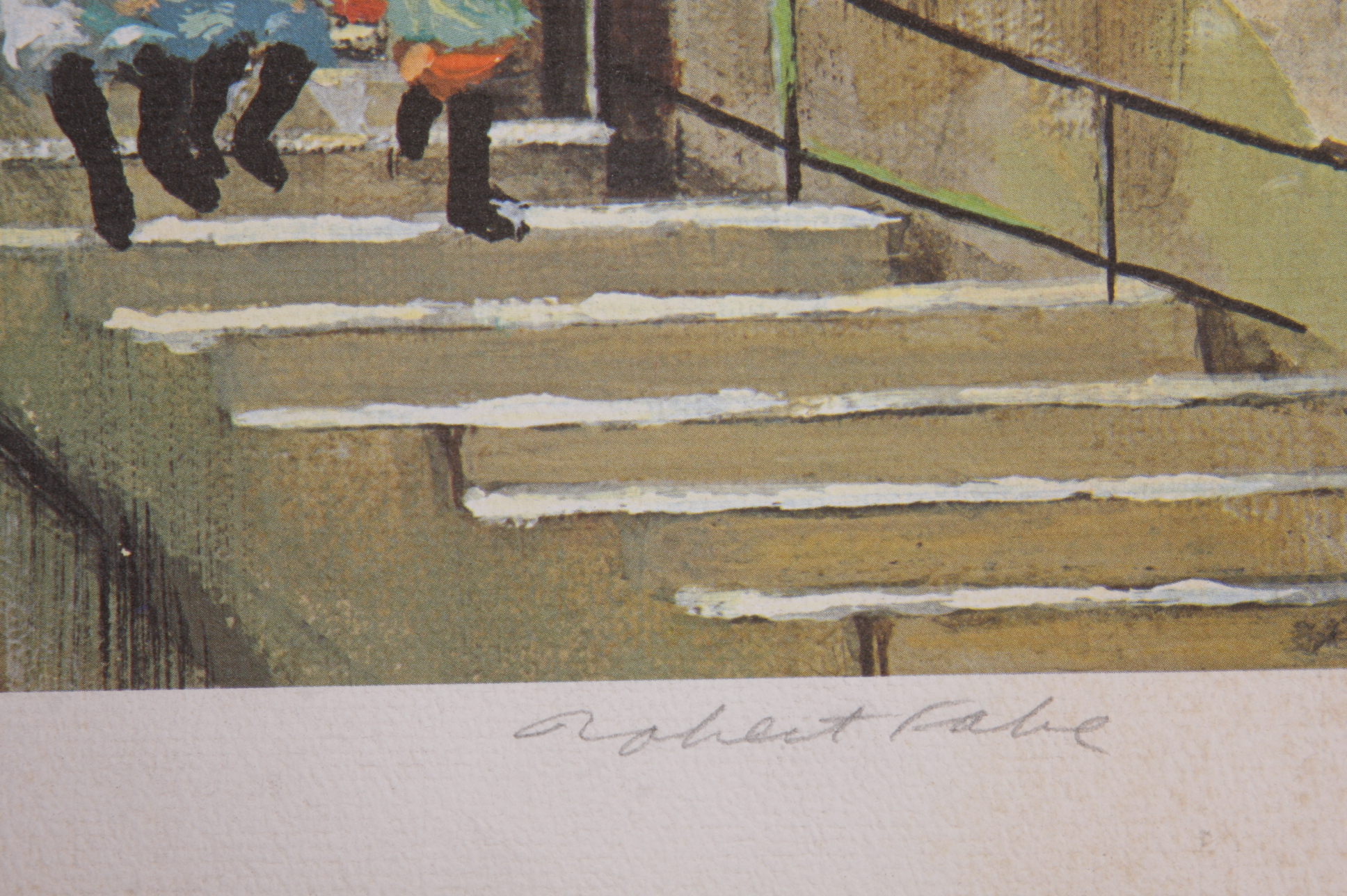 Four Signed Robert Fabe Prints