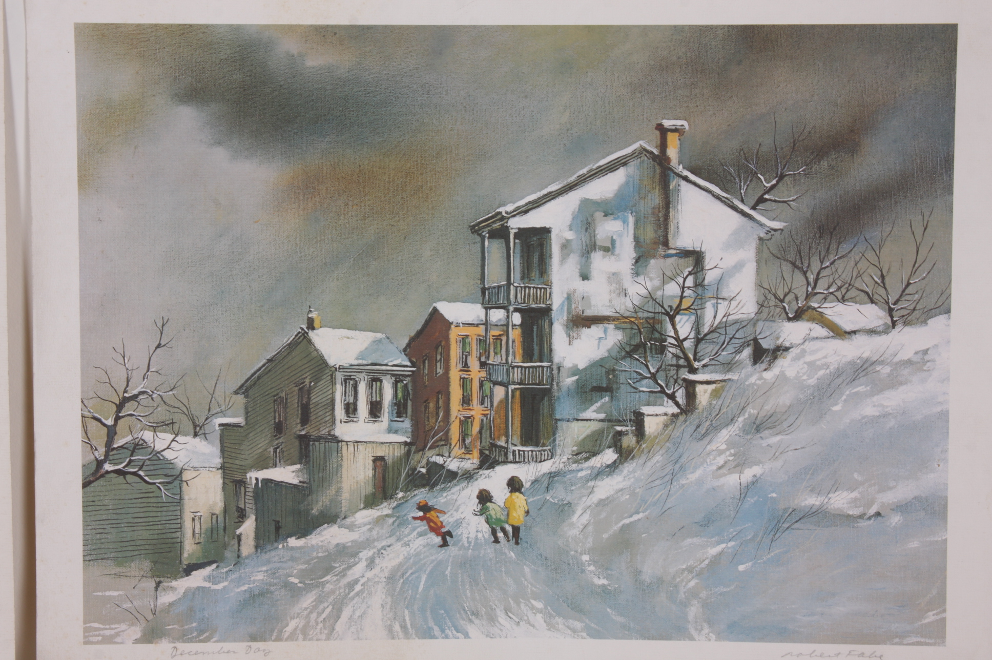 Four Signed Robert Fabe Prints