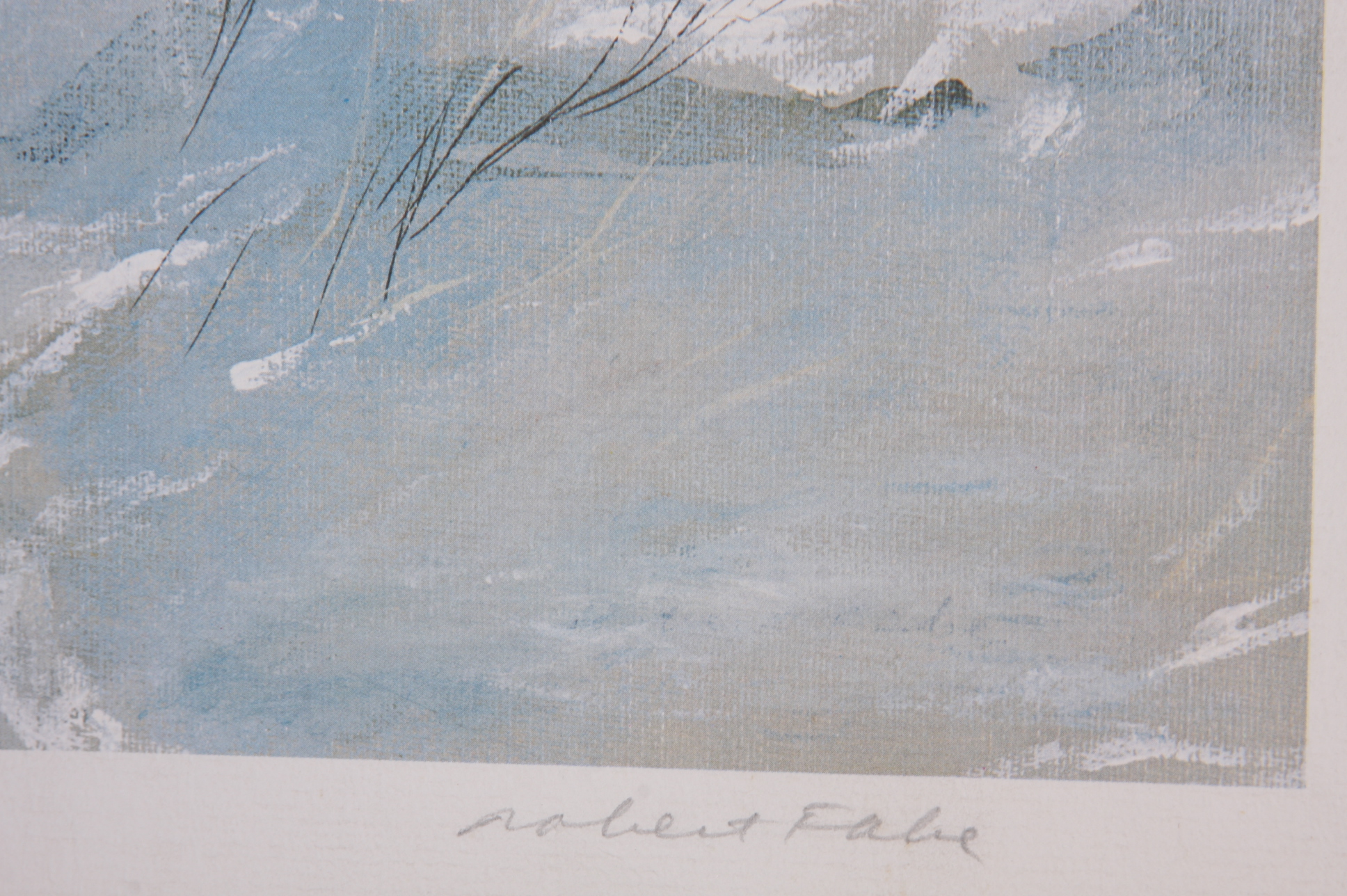 Four Signed Robert Fabe Prints