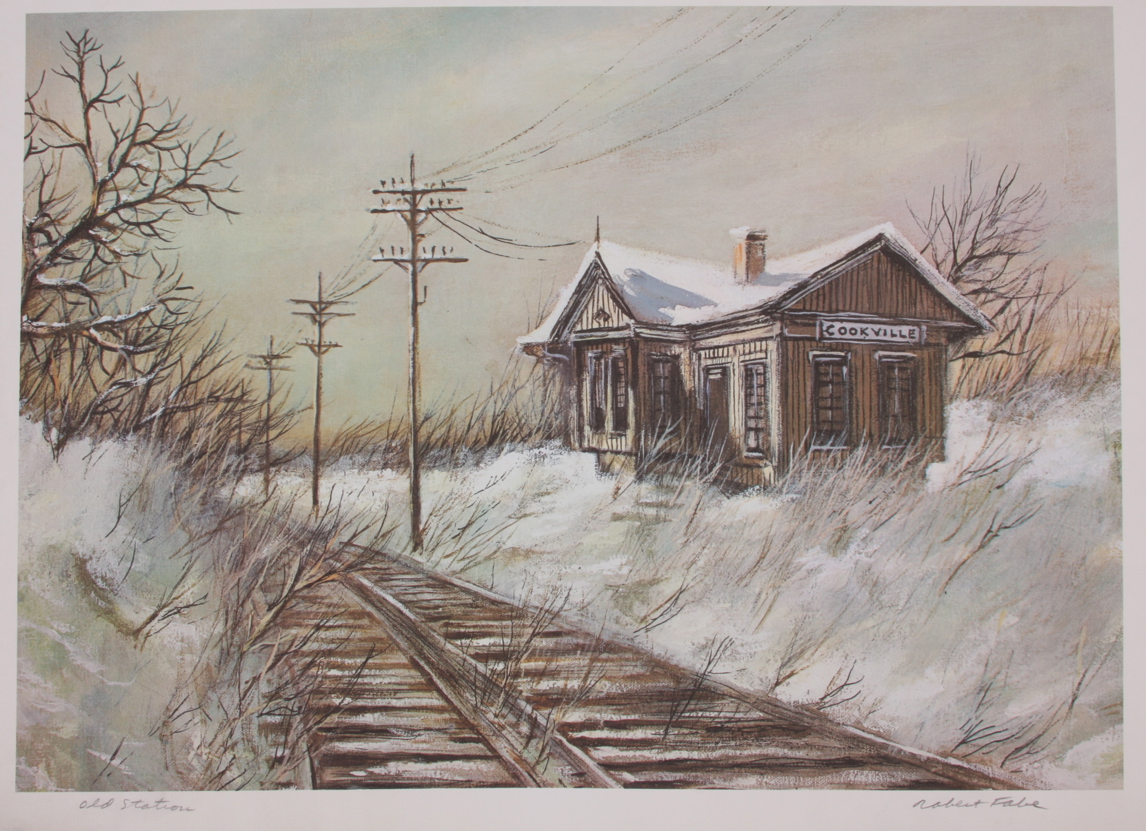 Four Signed Robert Fabe Prints