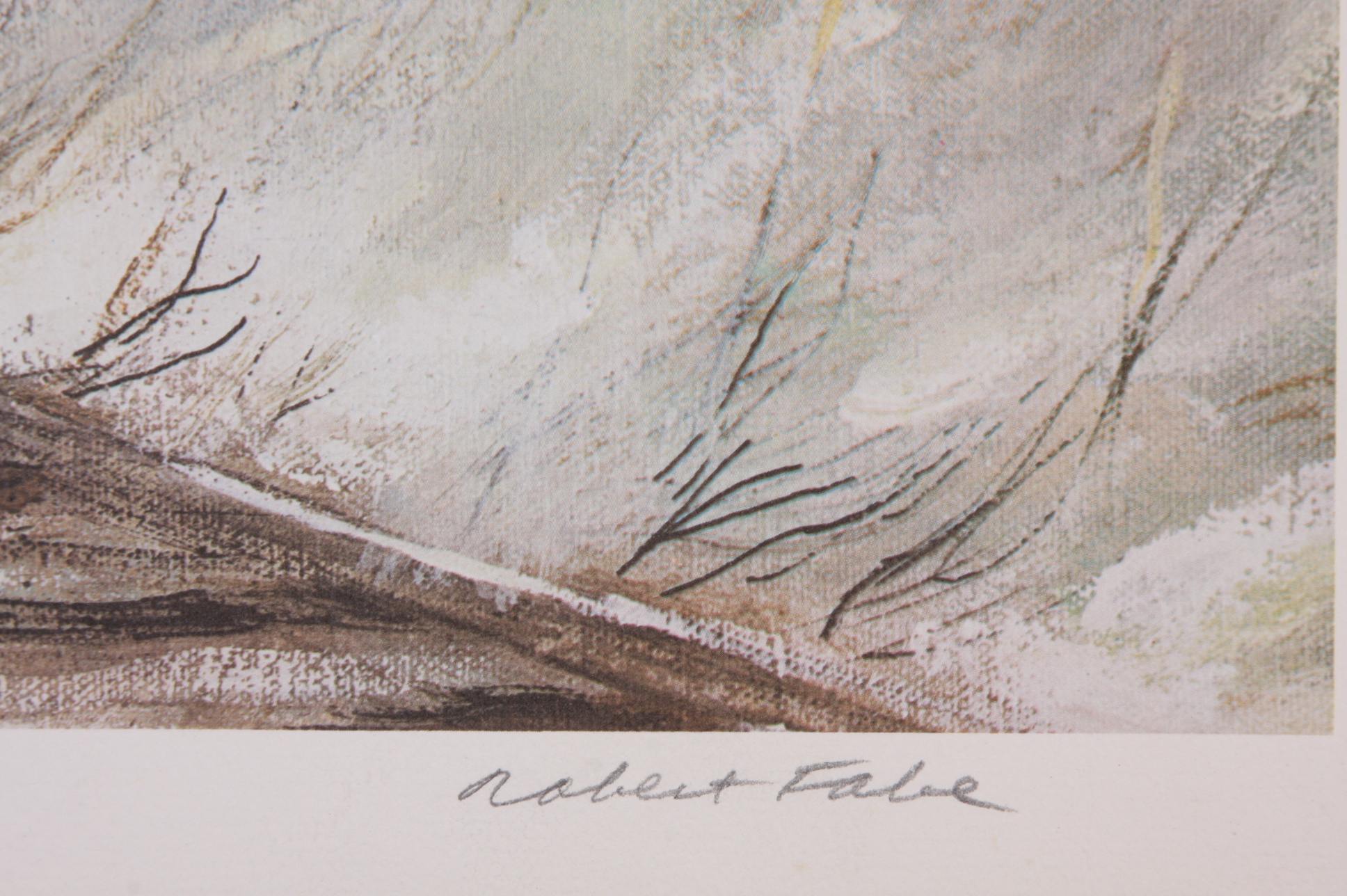 Four Signed Robert Fabe Prints