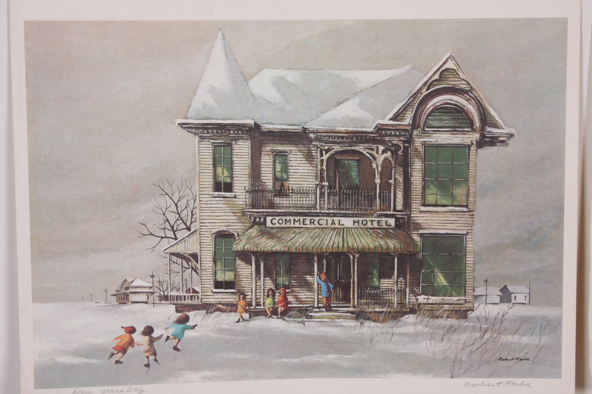 Four Signed Robert Fabe Prints