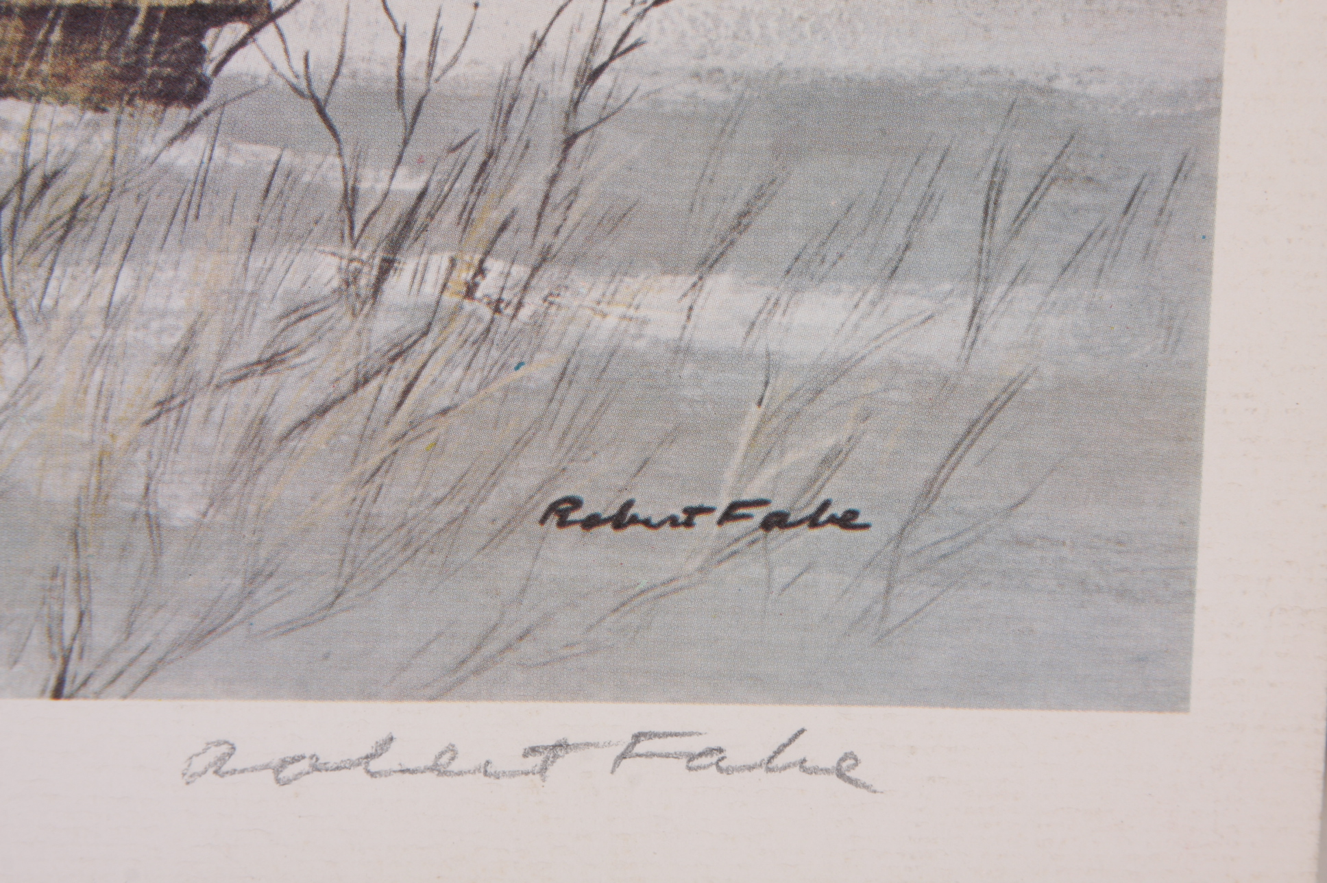 Four Signed Robert Fabe Prints