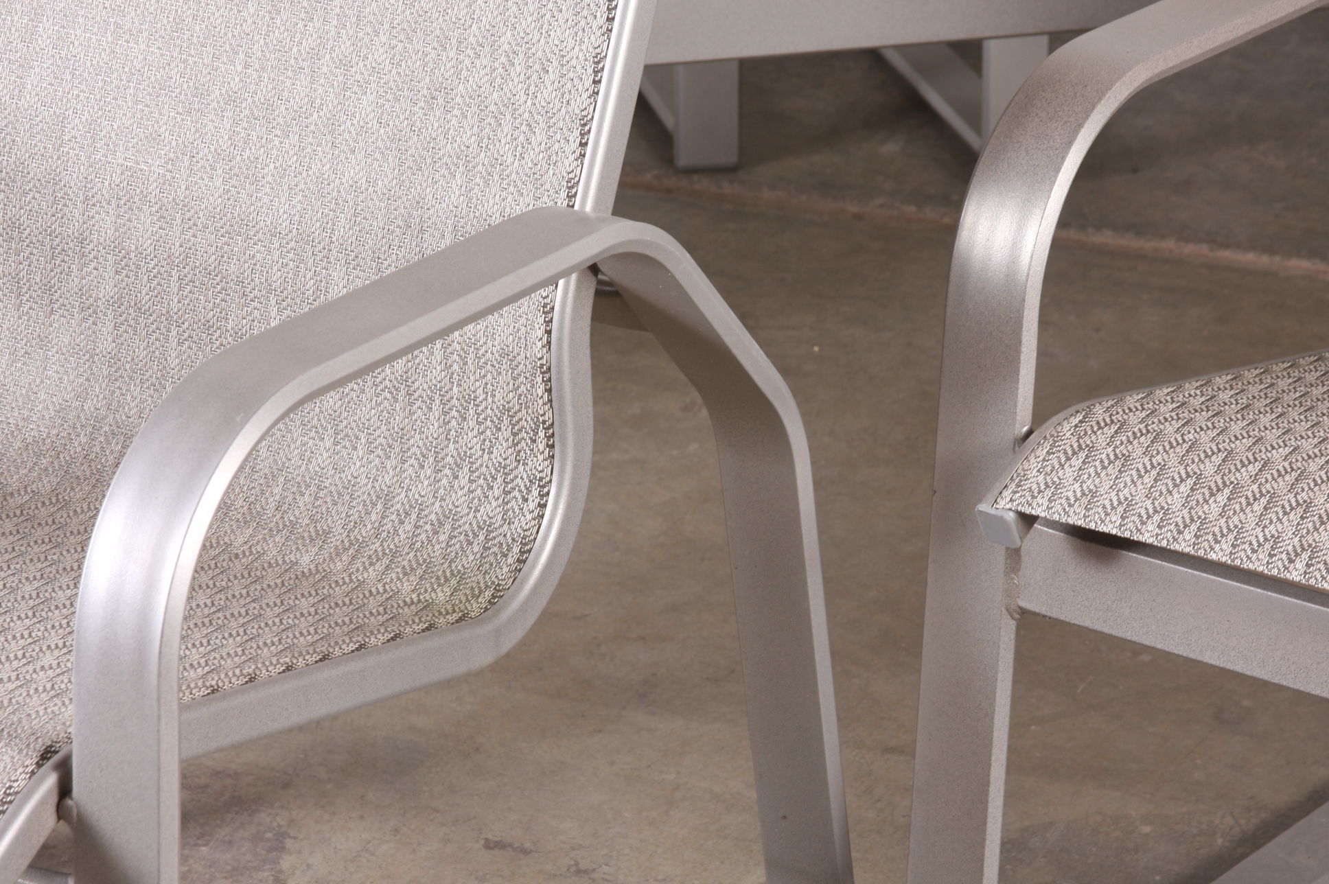 Outside Dining Table and Six Chairs