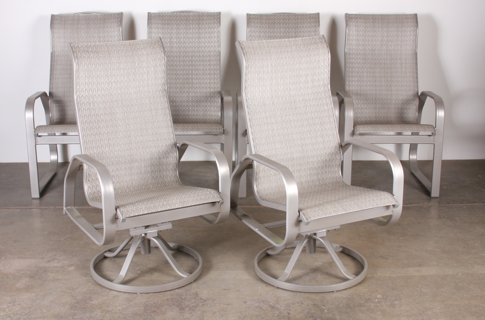 Outside Dining Table and Six Chairs