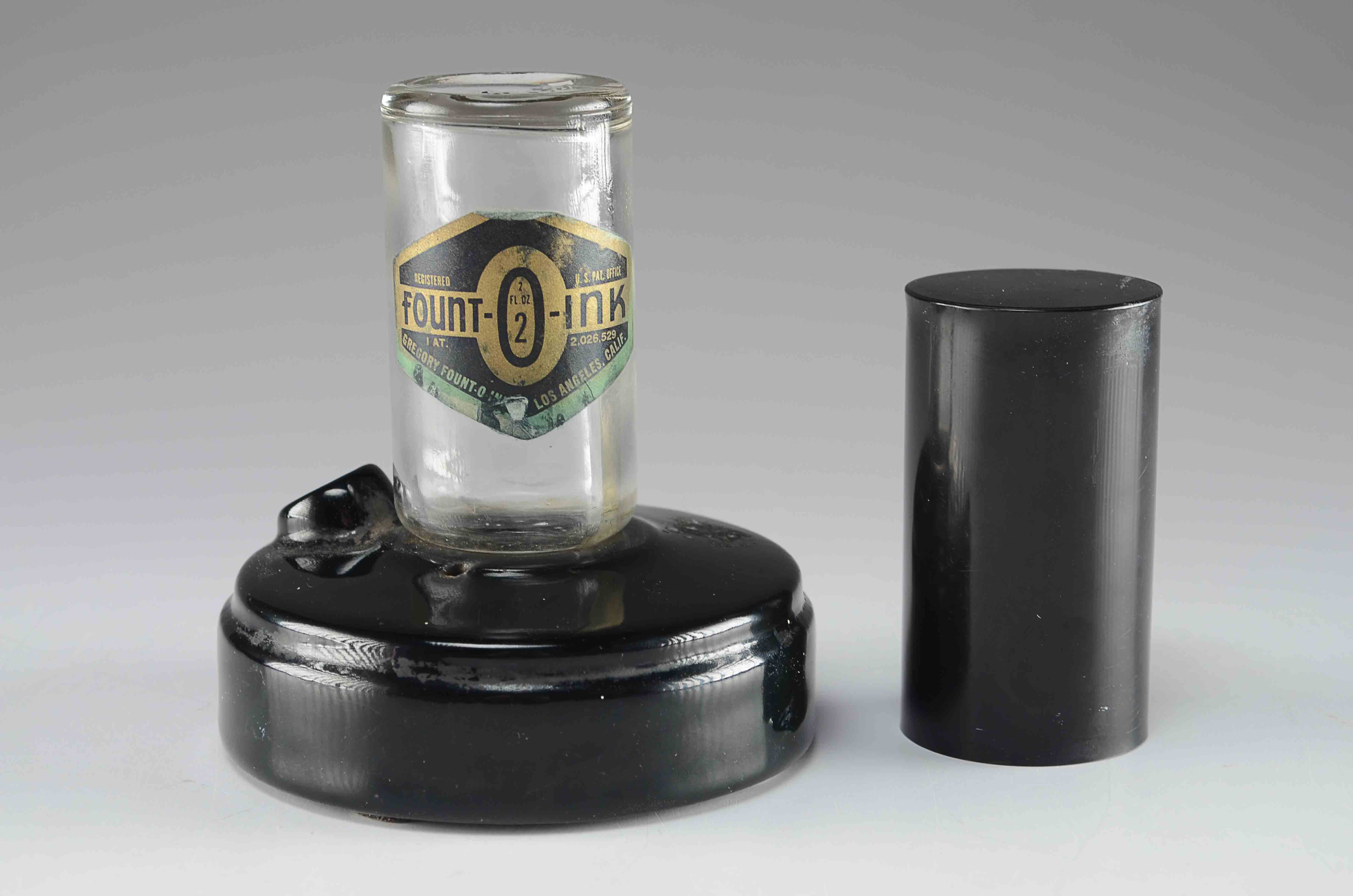 Art Deco Inkwell,  Fount-O-Ink, circa 1930's
