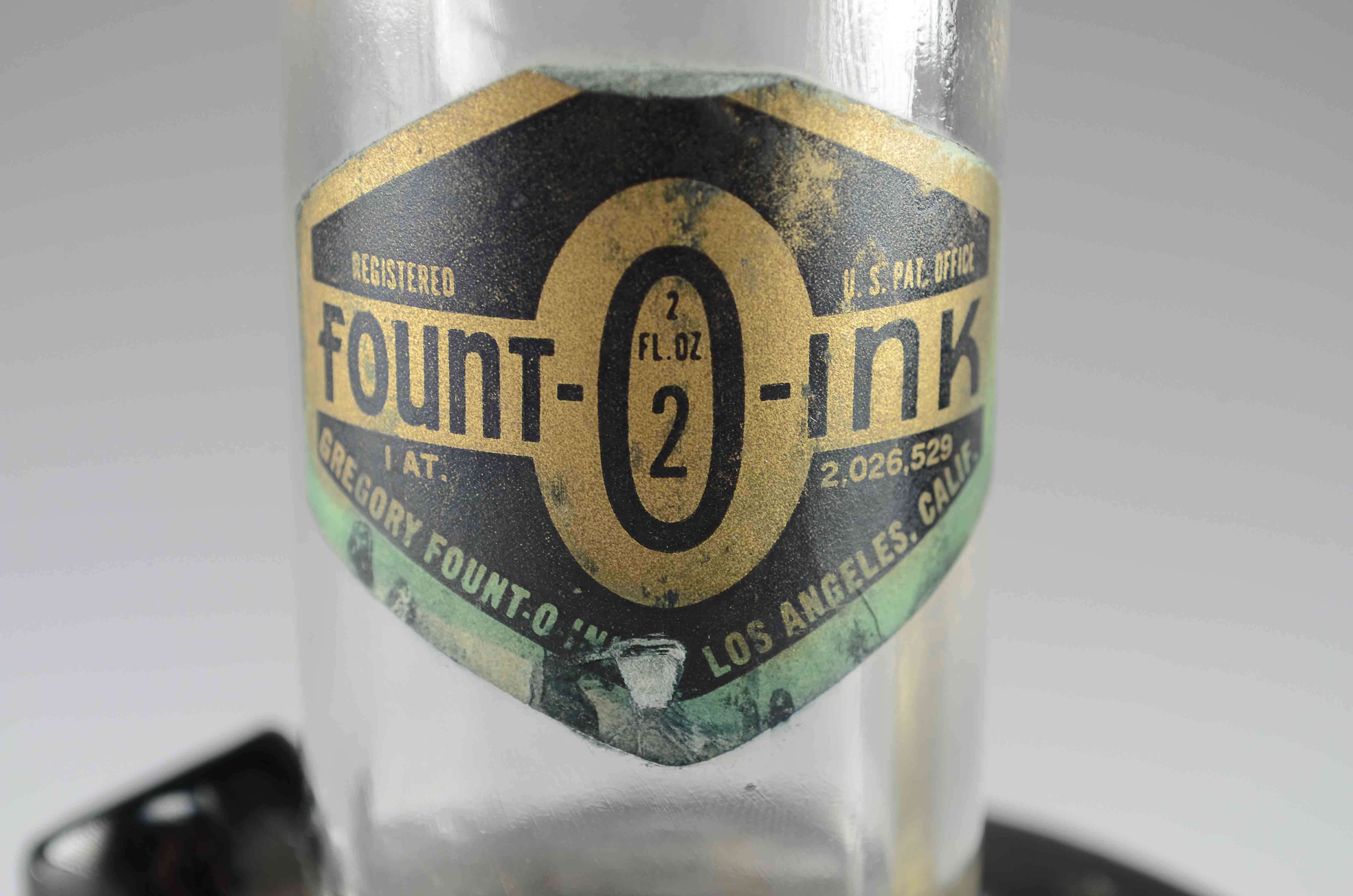 Art Deco Inkwell,  Fount-O-Ink, circa 1930's