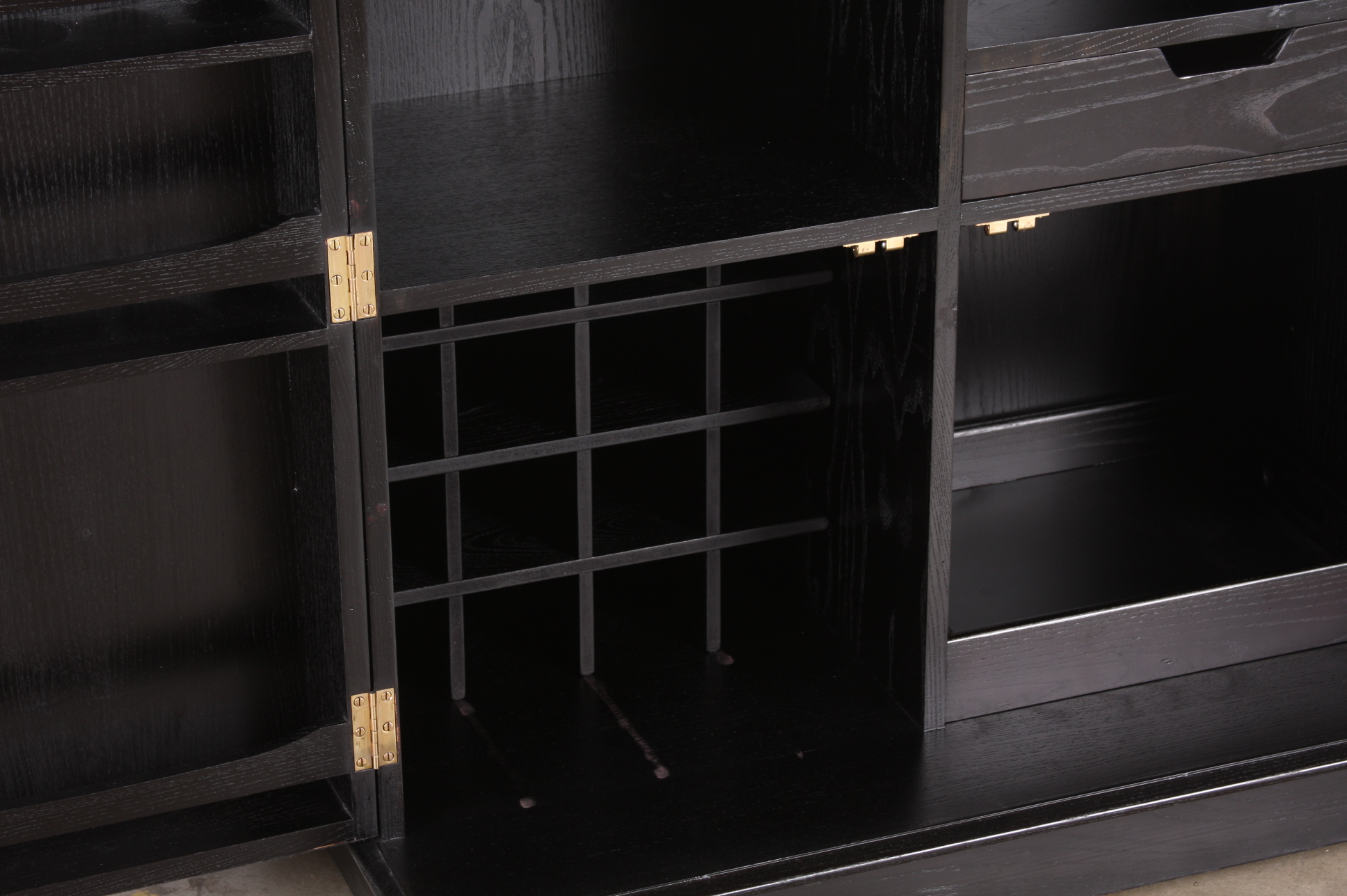 Crate and Barrel Mobile Folding Bar and Four Chairs