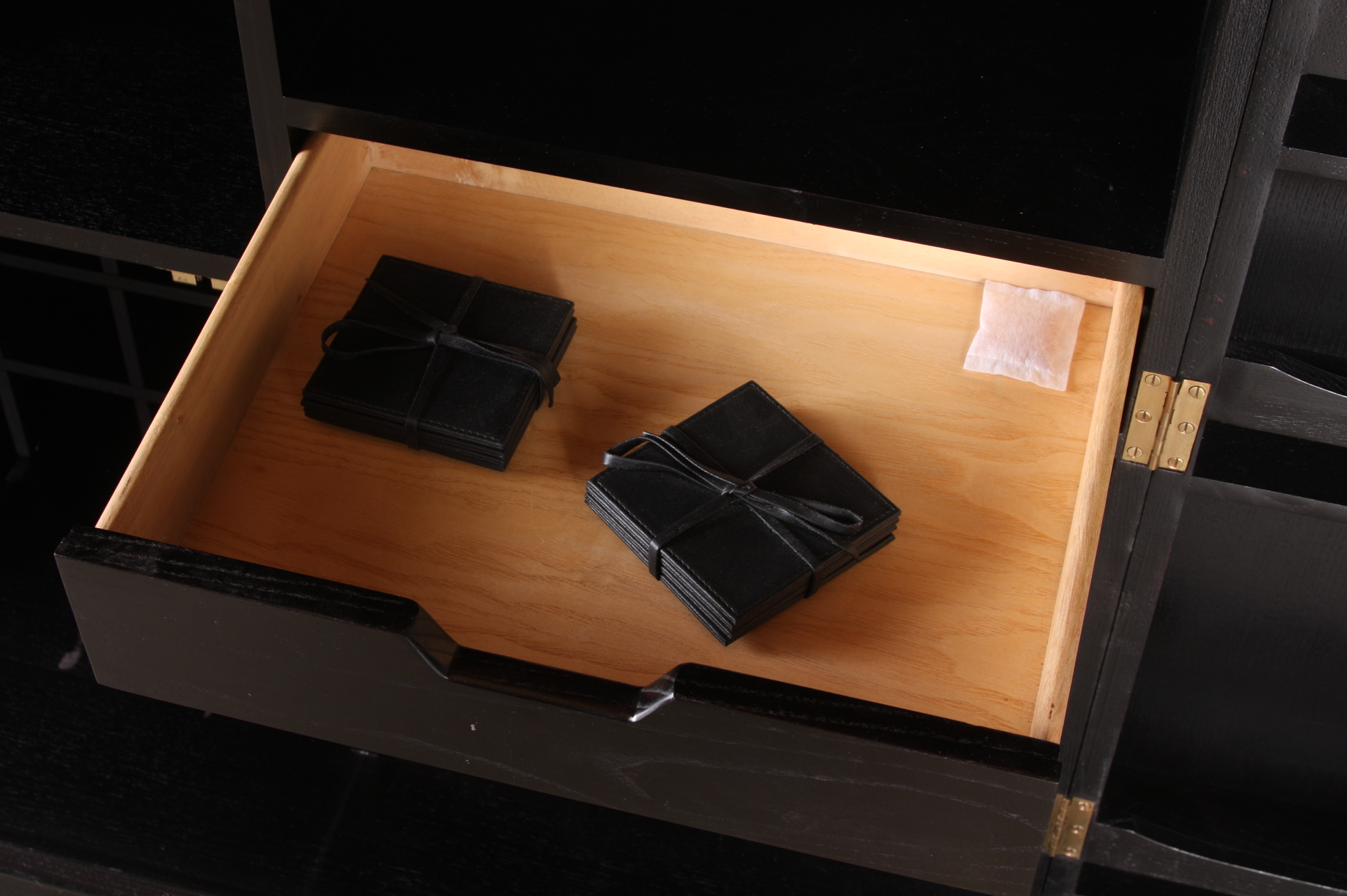 Crate and Barrel Mobile Folding Bar and Four Chairs