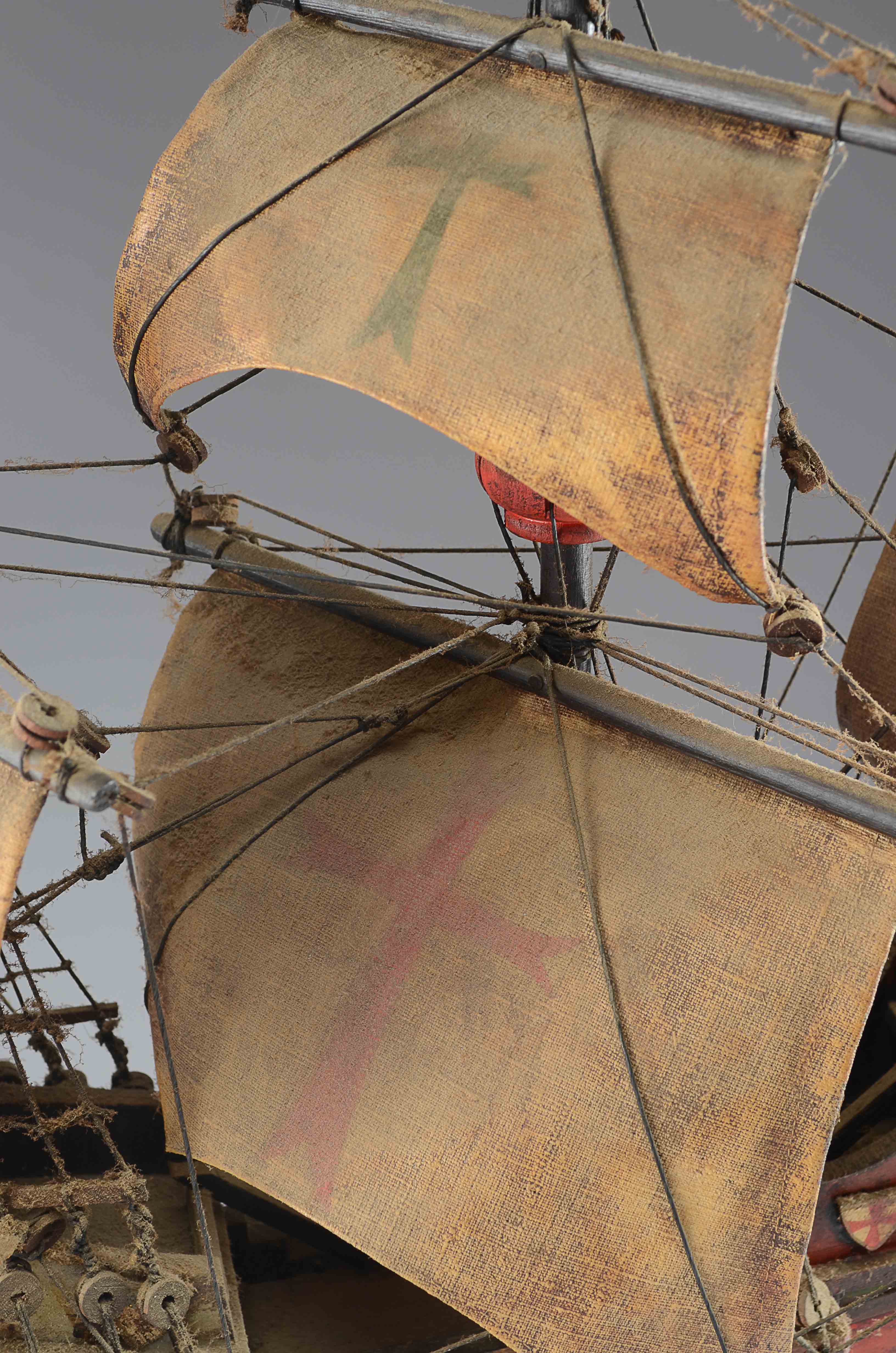 Wood Decorative Santa Maria Clipper Ship