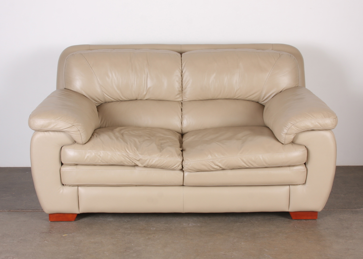 Leather Loveseat by Superb Creations