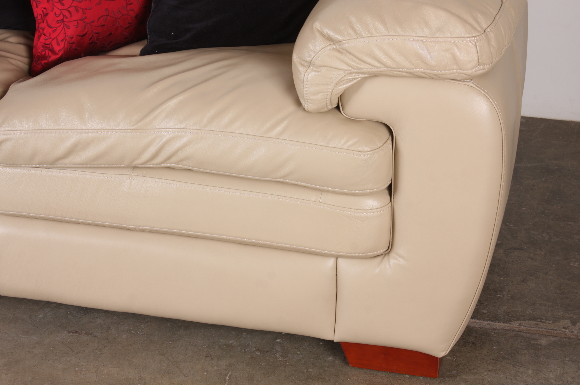 Leather Sofa by Superb Creations