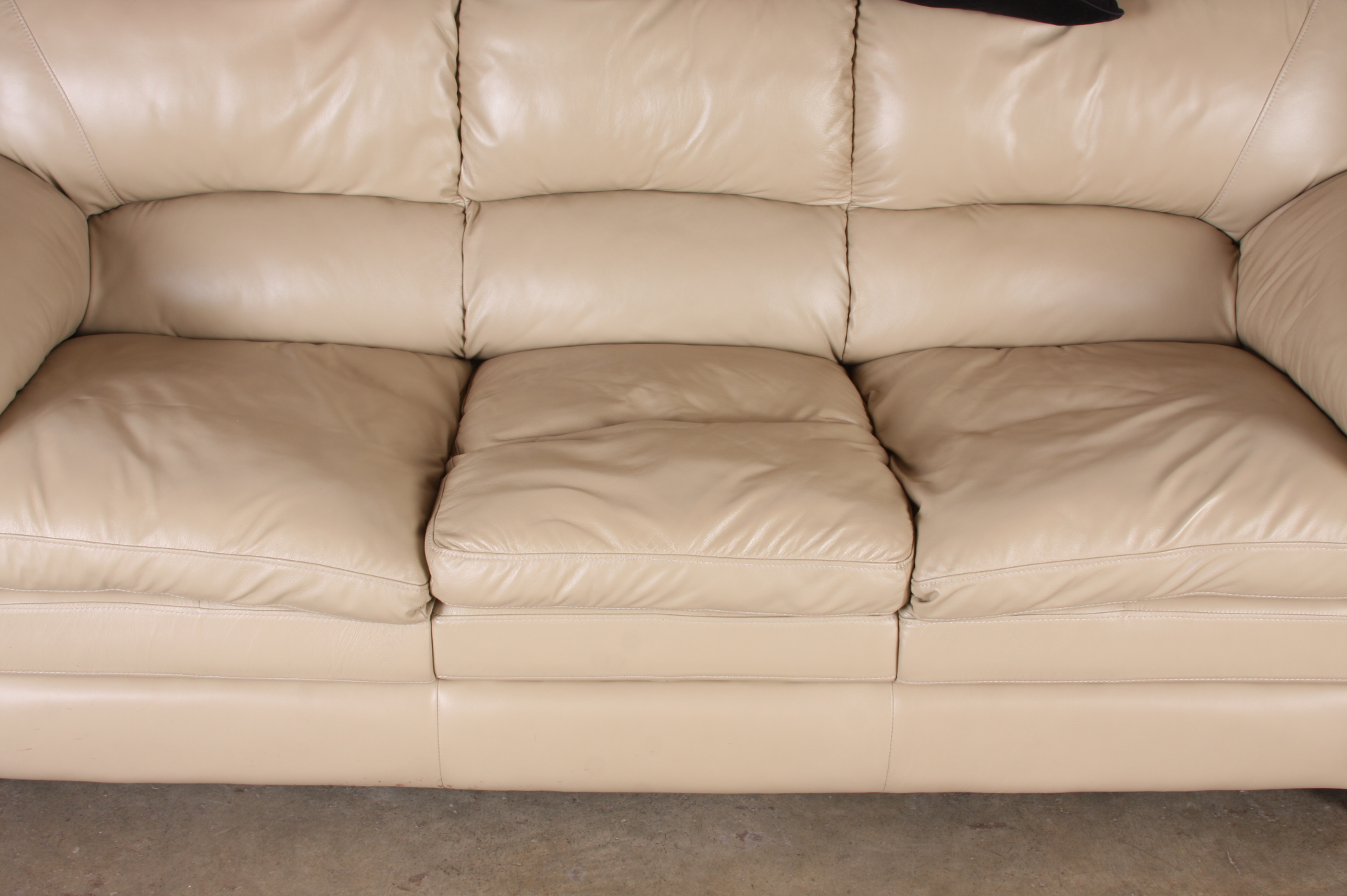 Leather Sofa by Superb Creations