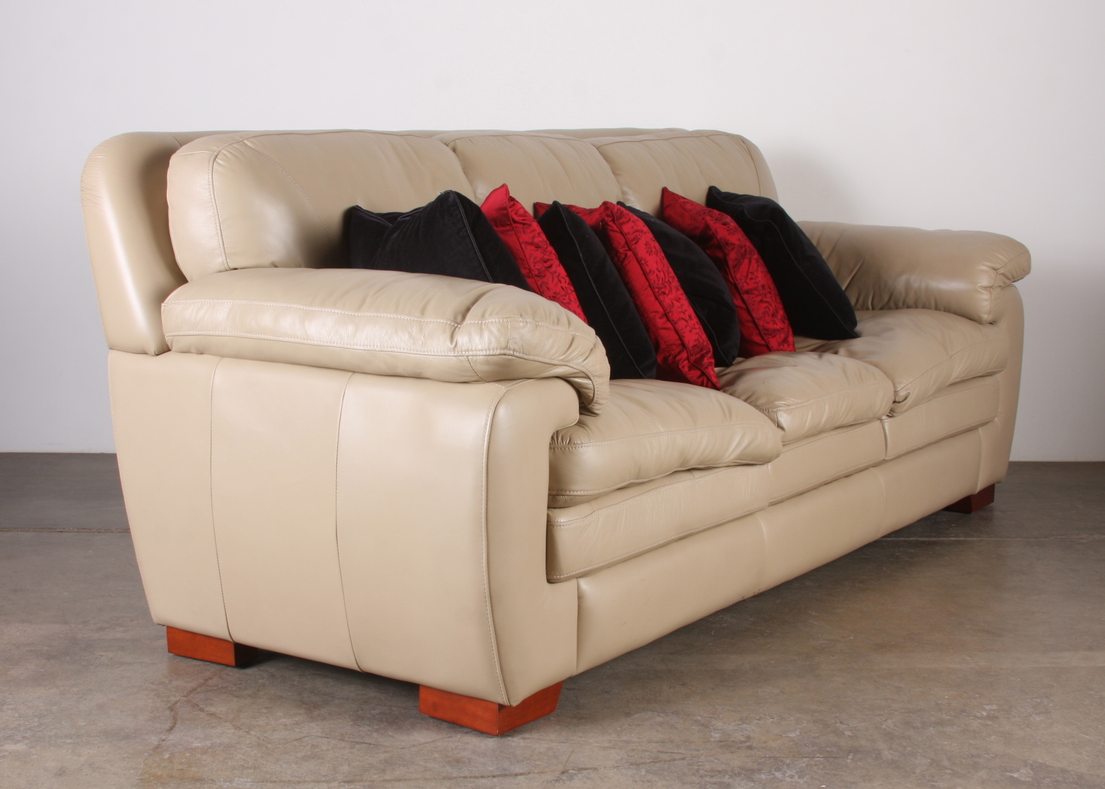 Leather Sofa by Superb Creations