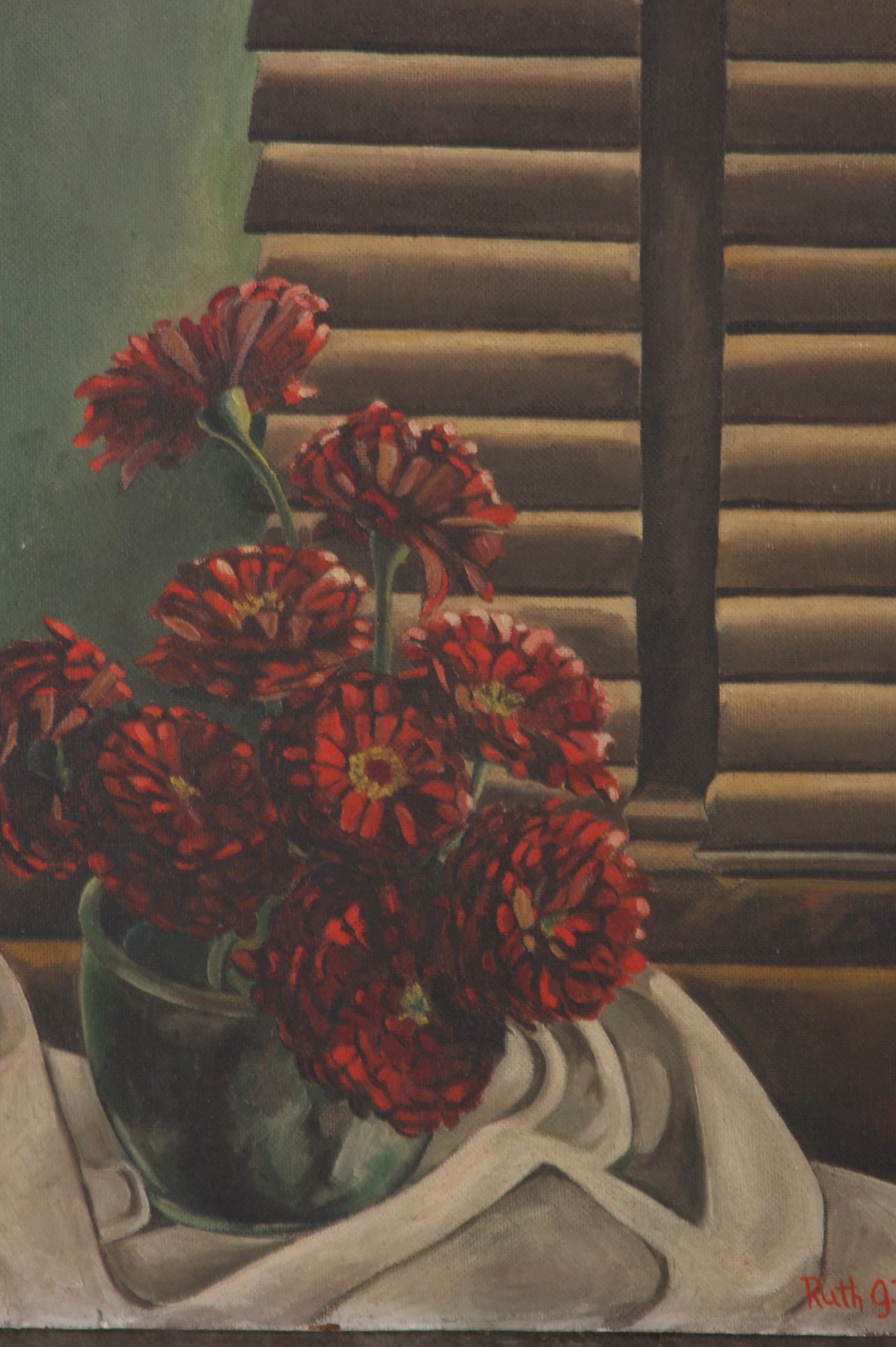 Original Ruth G. Bryan Oil on Masonite