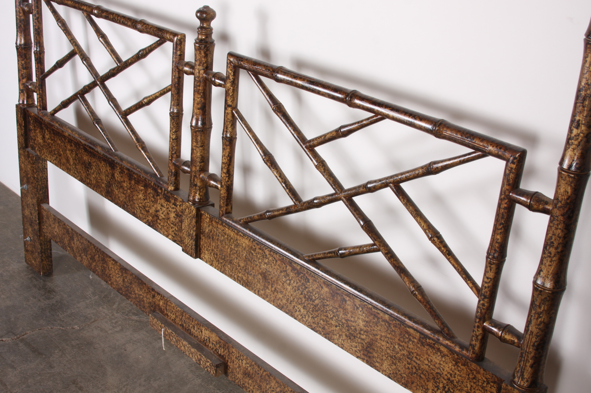 Bamboo King Size Headboard.