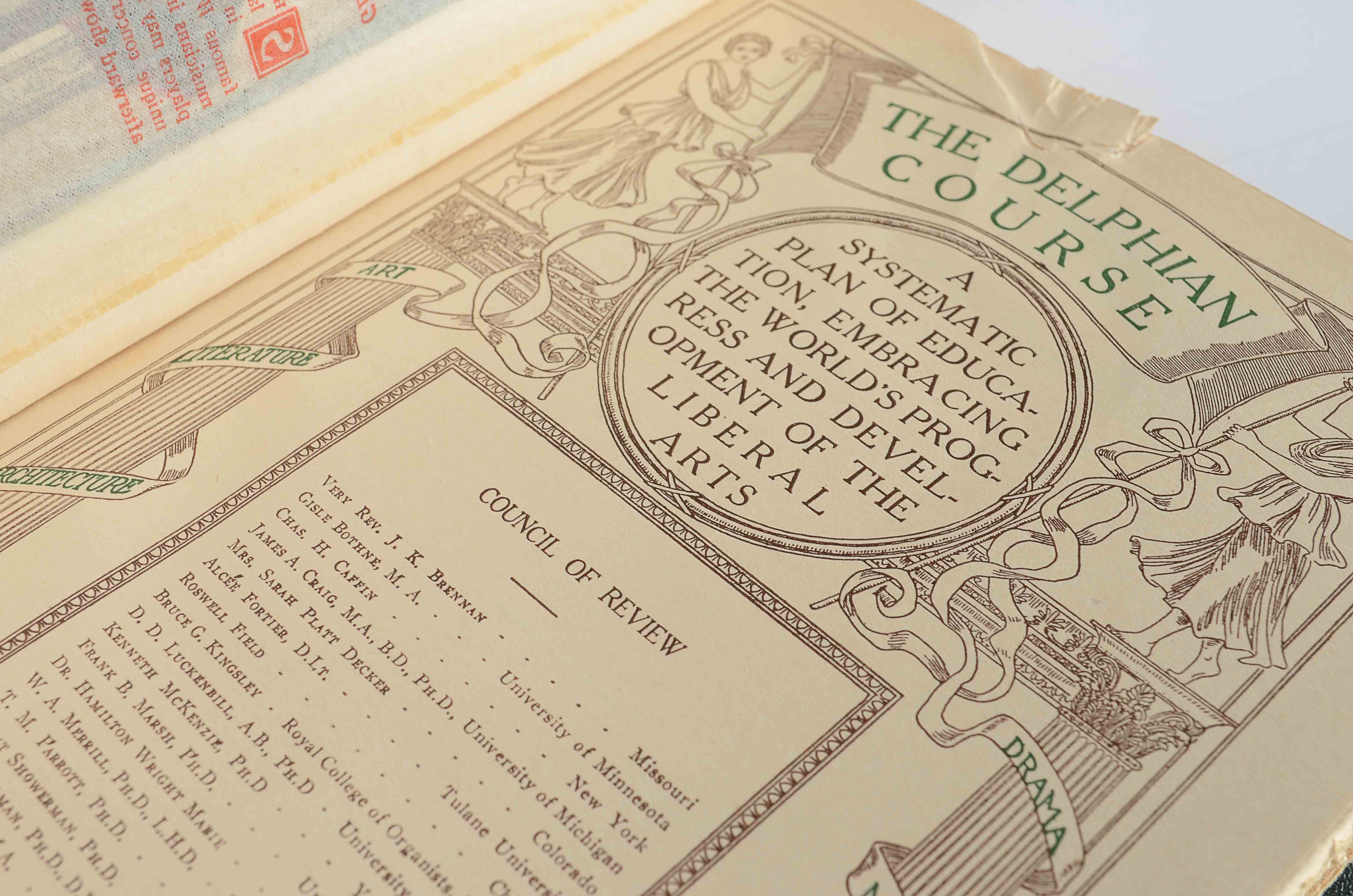 Two Vintage Books. Vogue and Delphian Course VIII