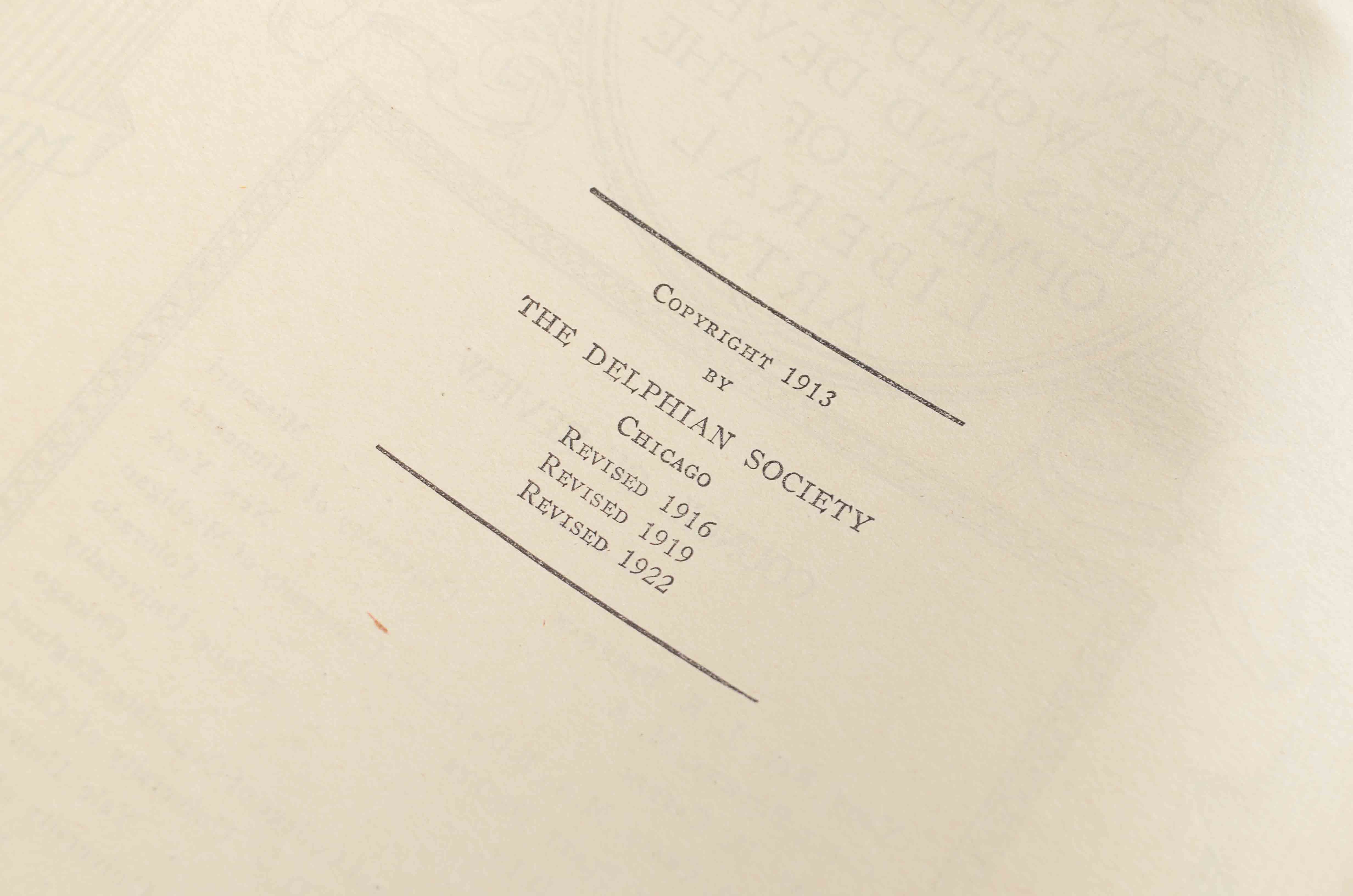 Two Vintage Books. Vogue and Delphian Course VIII