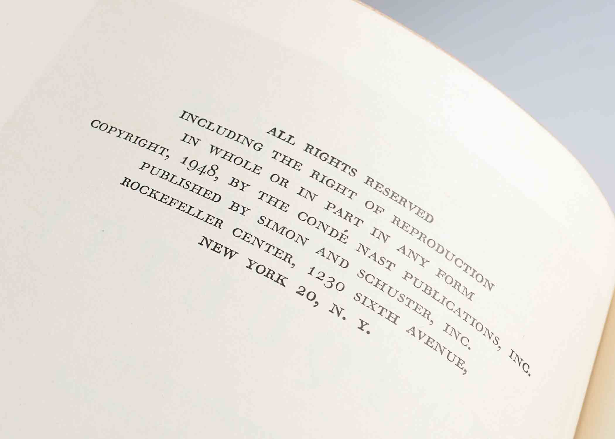 Two Vintage Books. Vogue and Delphian Course VIII