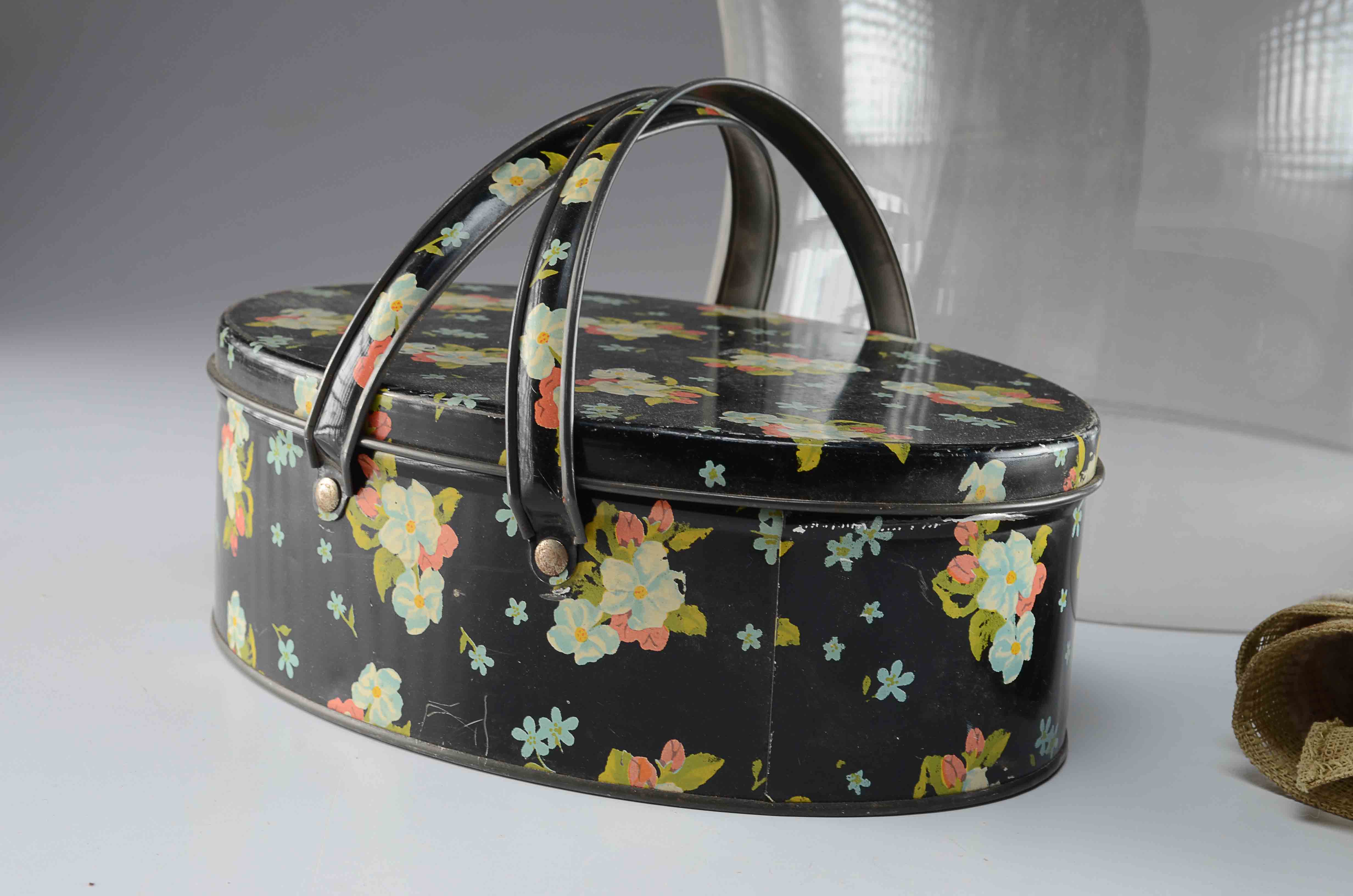 Large Glass Hurricane + Decor