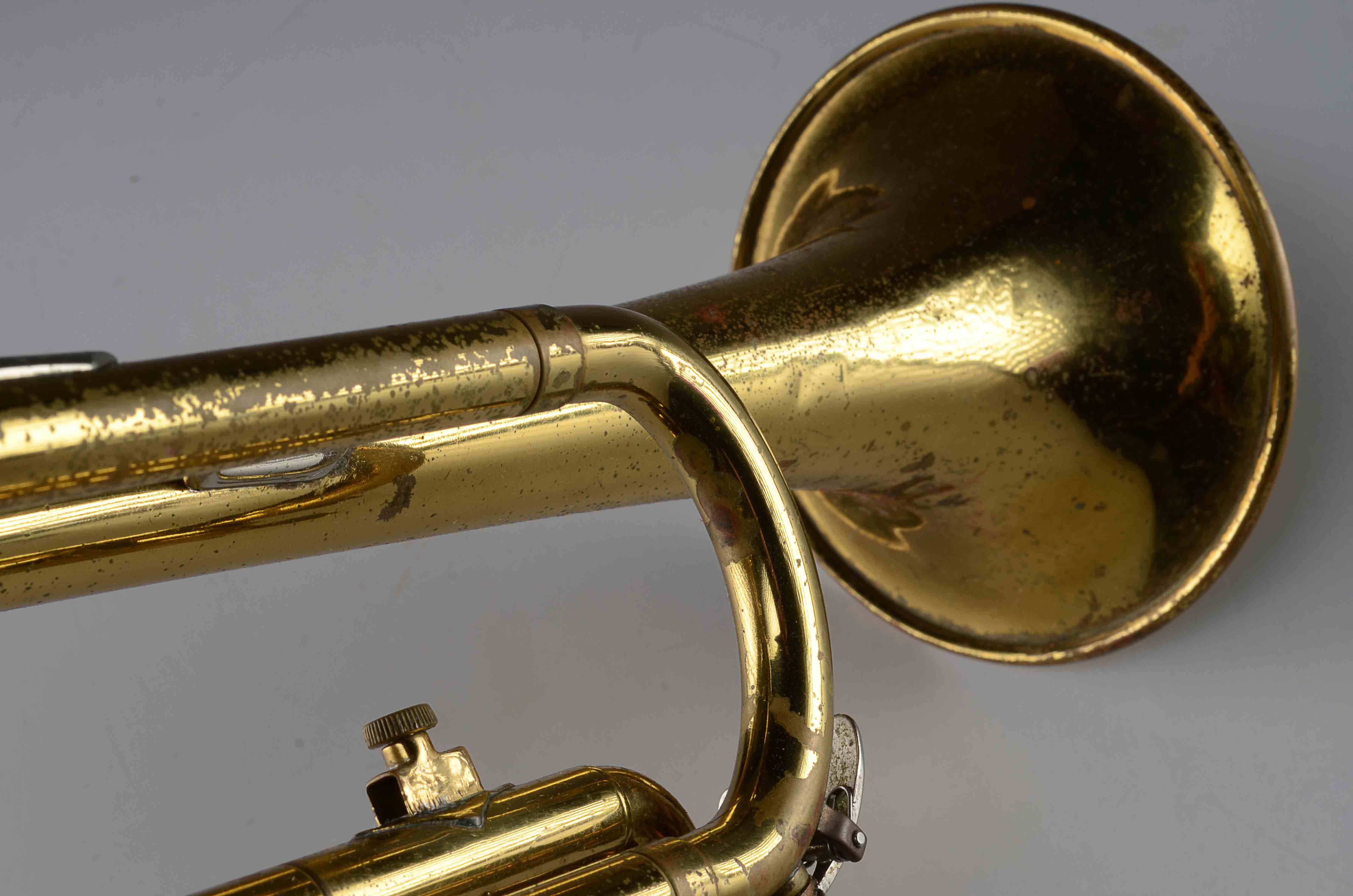 Vintage Bundy Gold Tone Trumpet