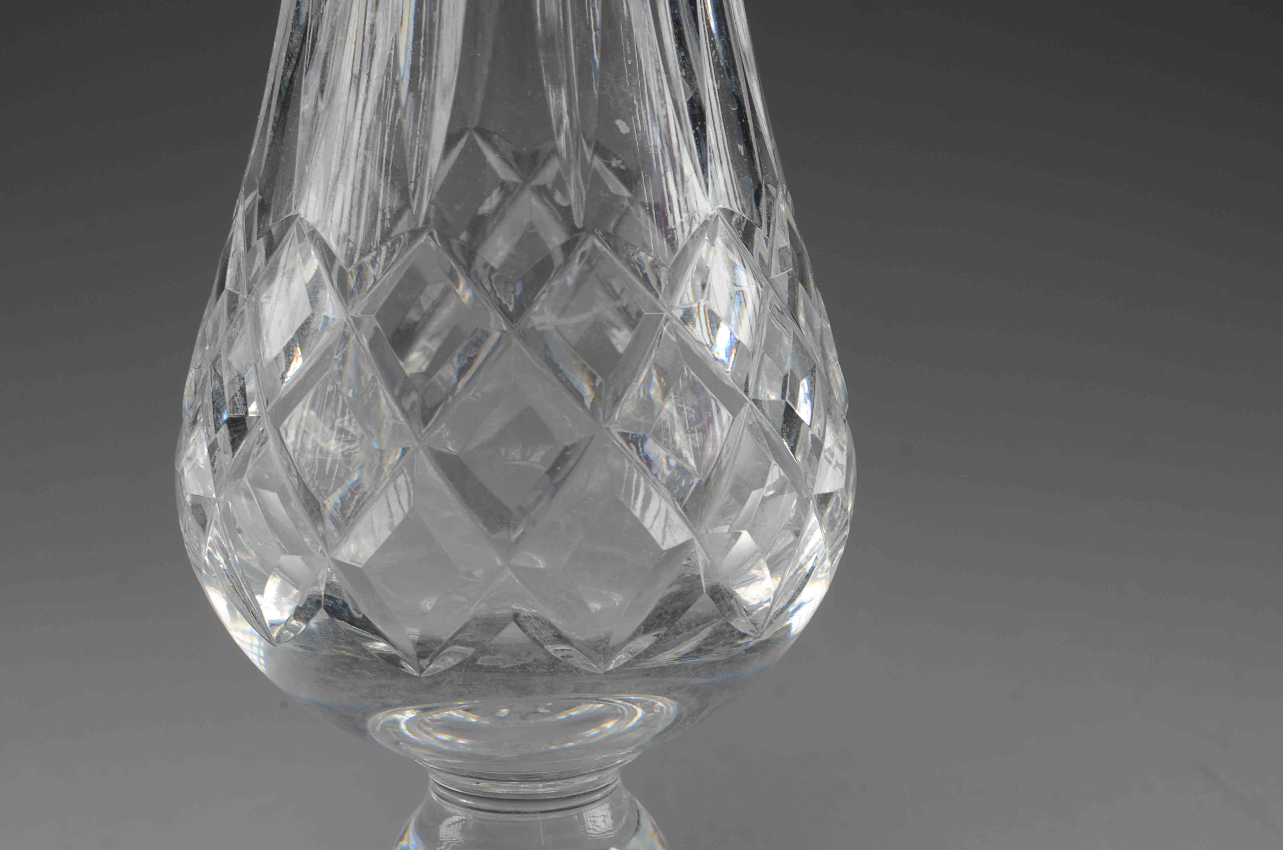 Vintage Waterford Crystal Tall Salt n Pepper