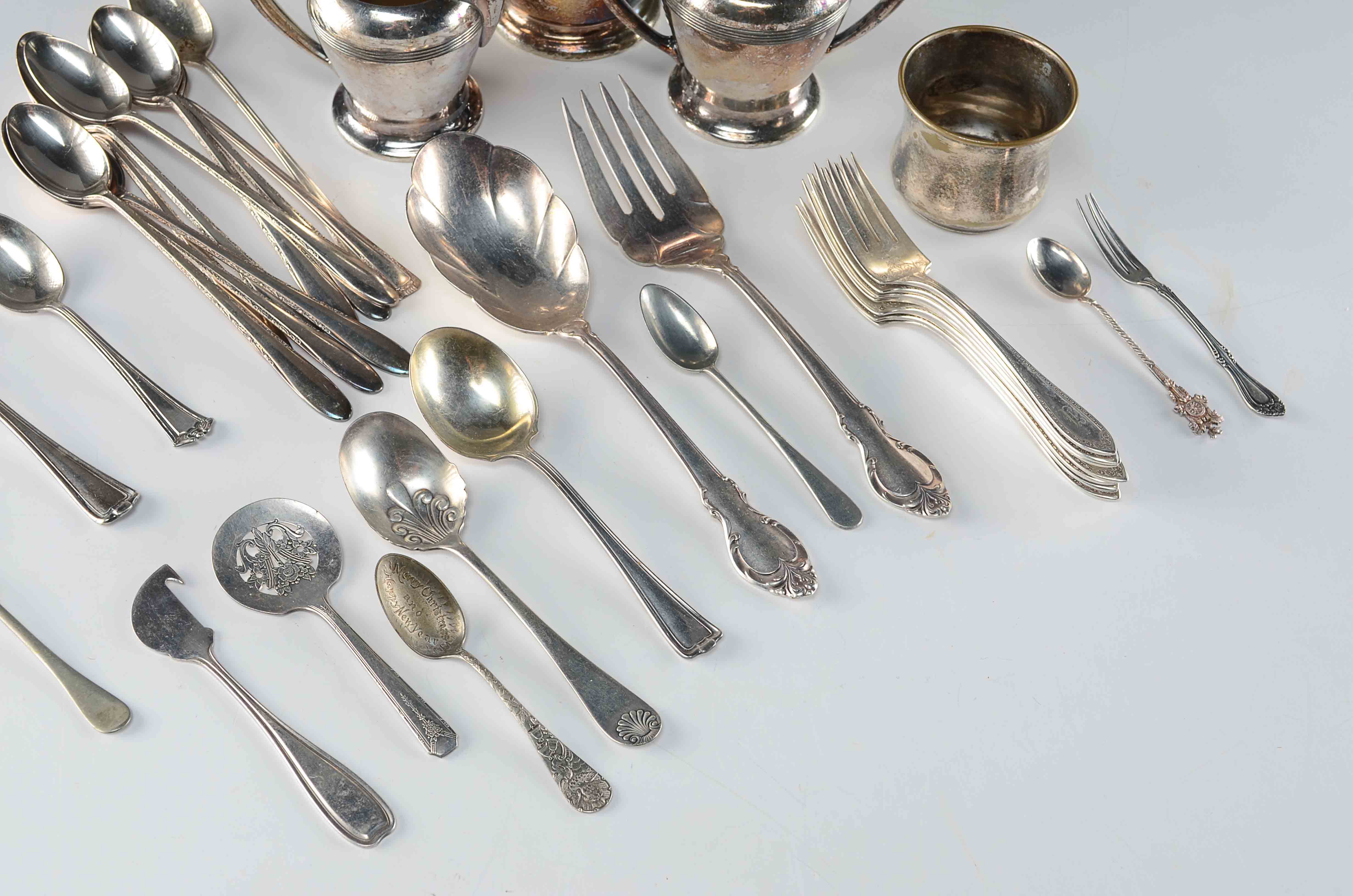 Mixed Collection of Silver Plate Pieces