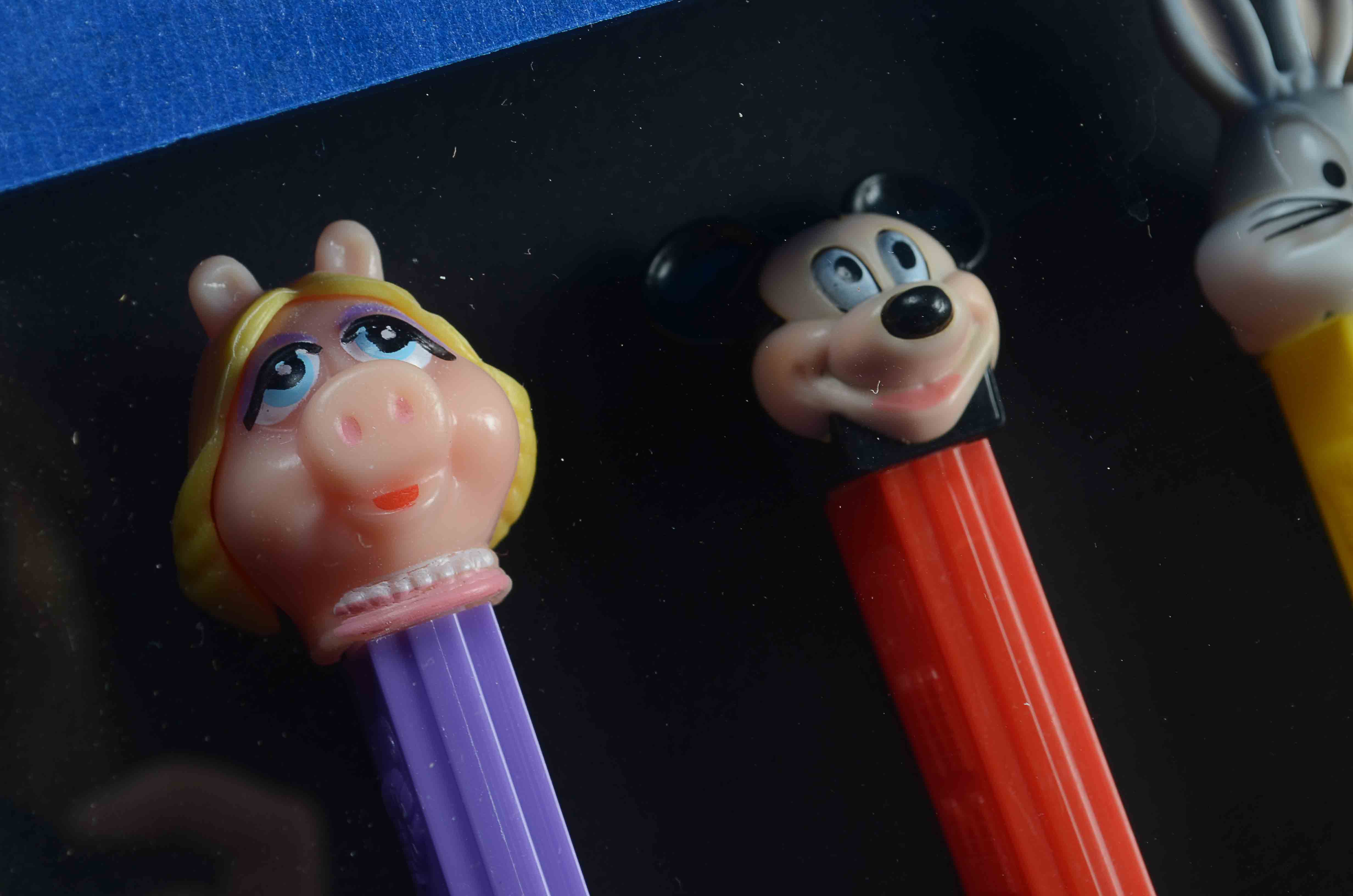 Whimsical PEZ Candy Dispenser Display 