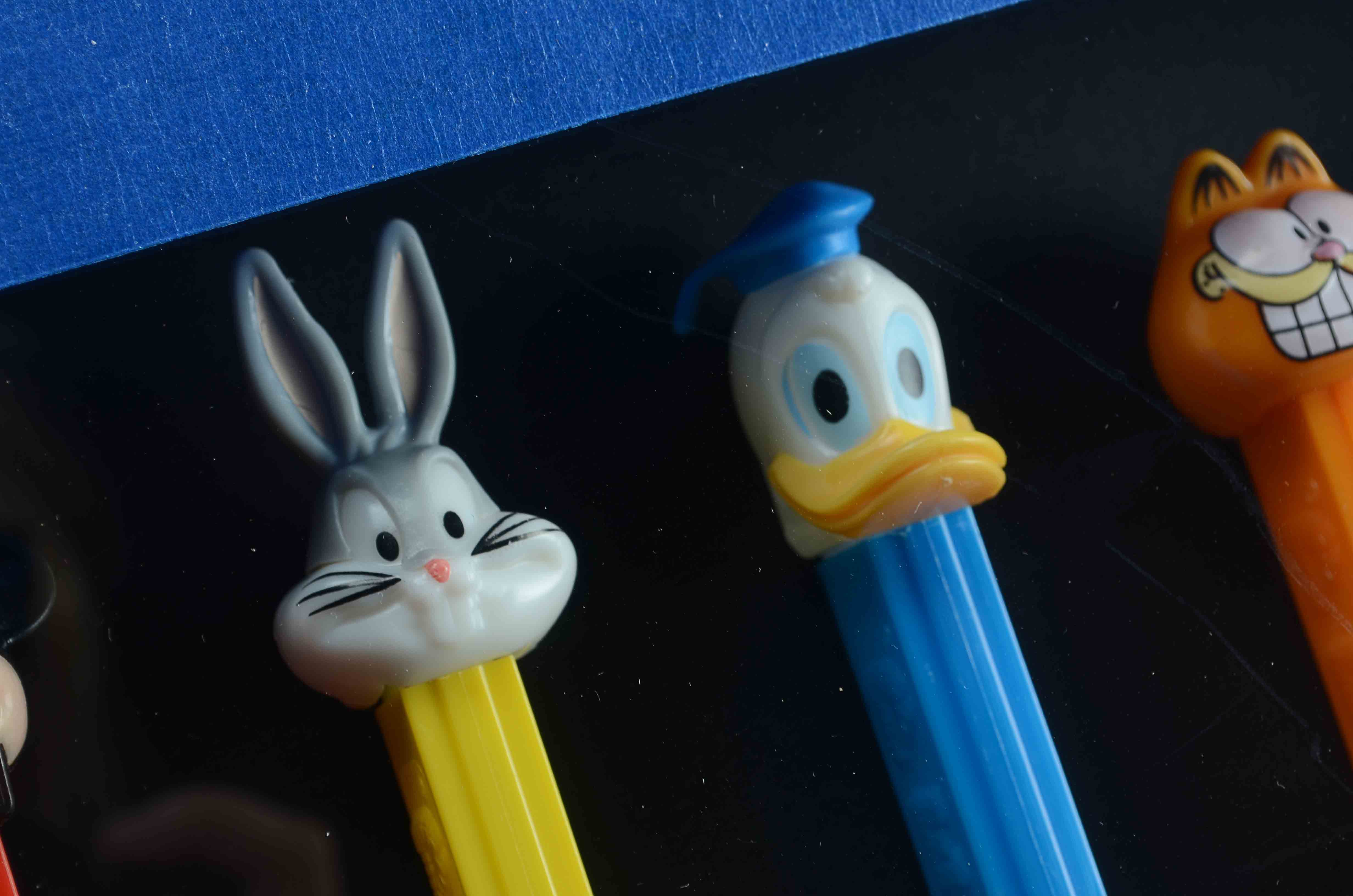 Whimsical PEZ Candy Dispenser Display 