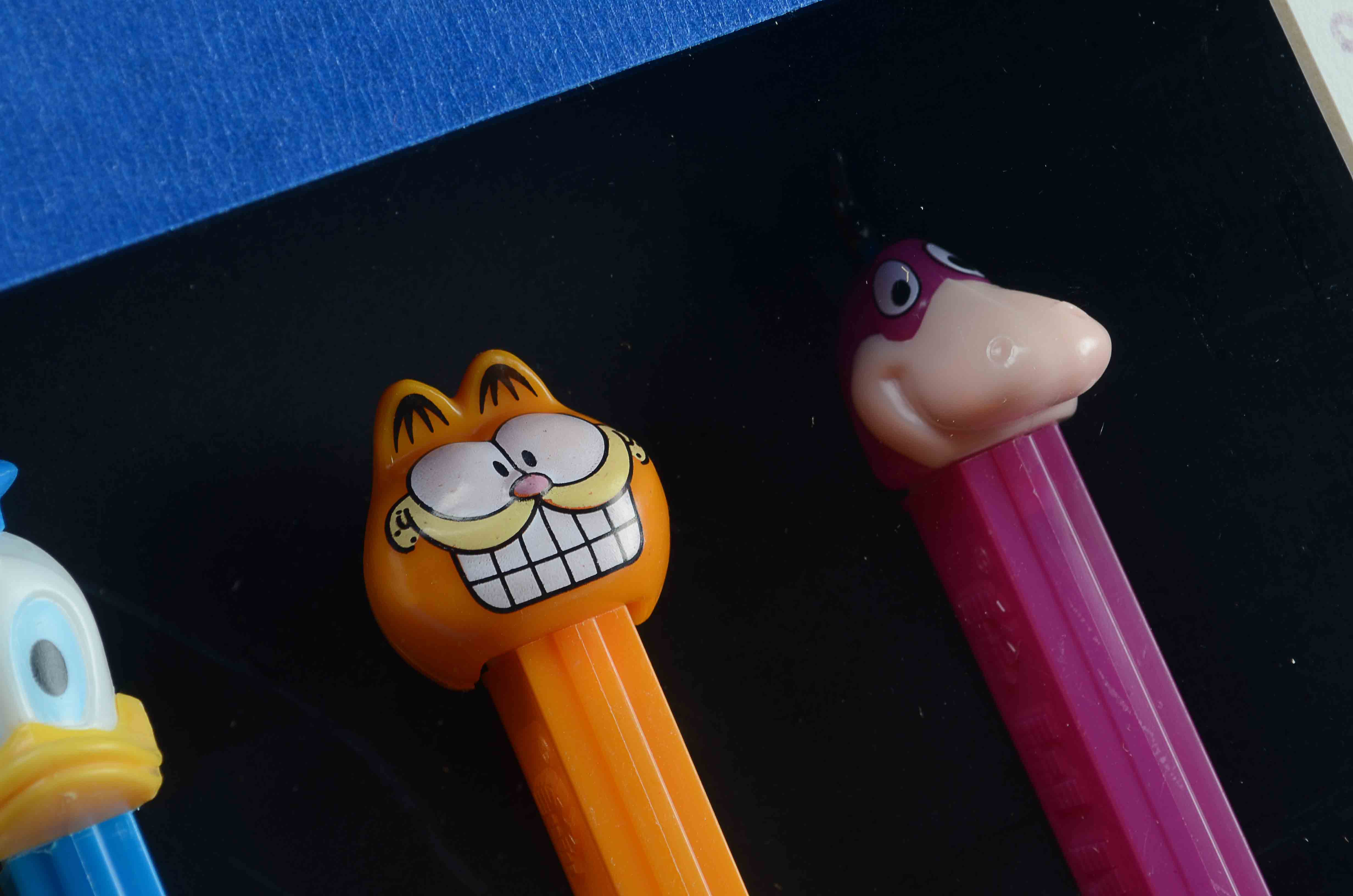 Whimsical PEZ Candy Dispenser Display 