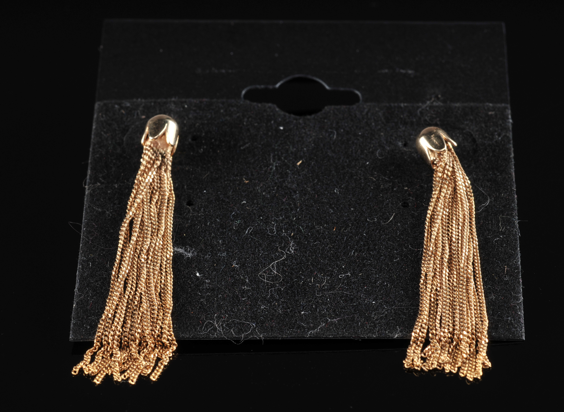 Pair of 14kt Gold Earrings
