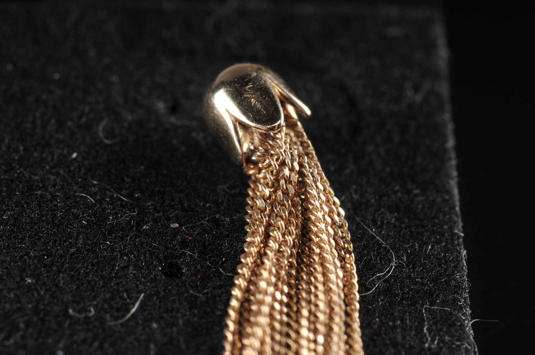 Pair of 14kt Gold Earrings