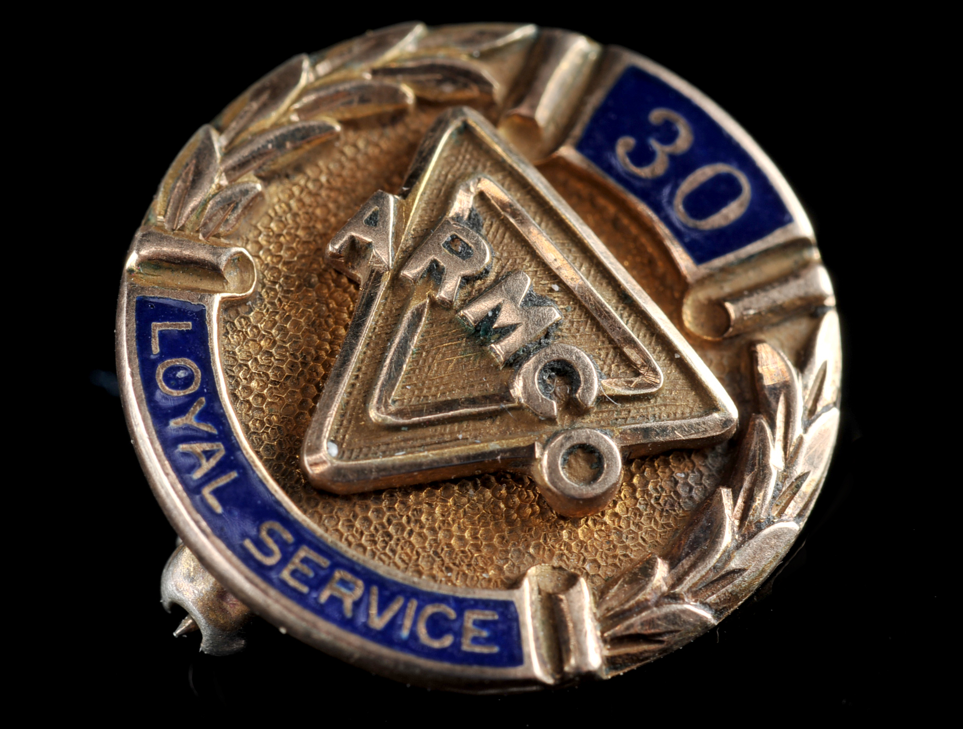 Pair of 10kt Tie Pins P&G and Armco