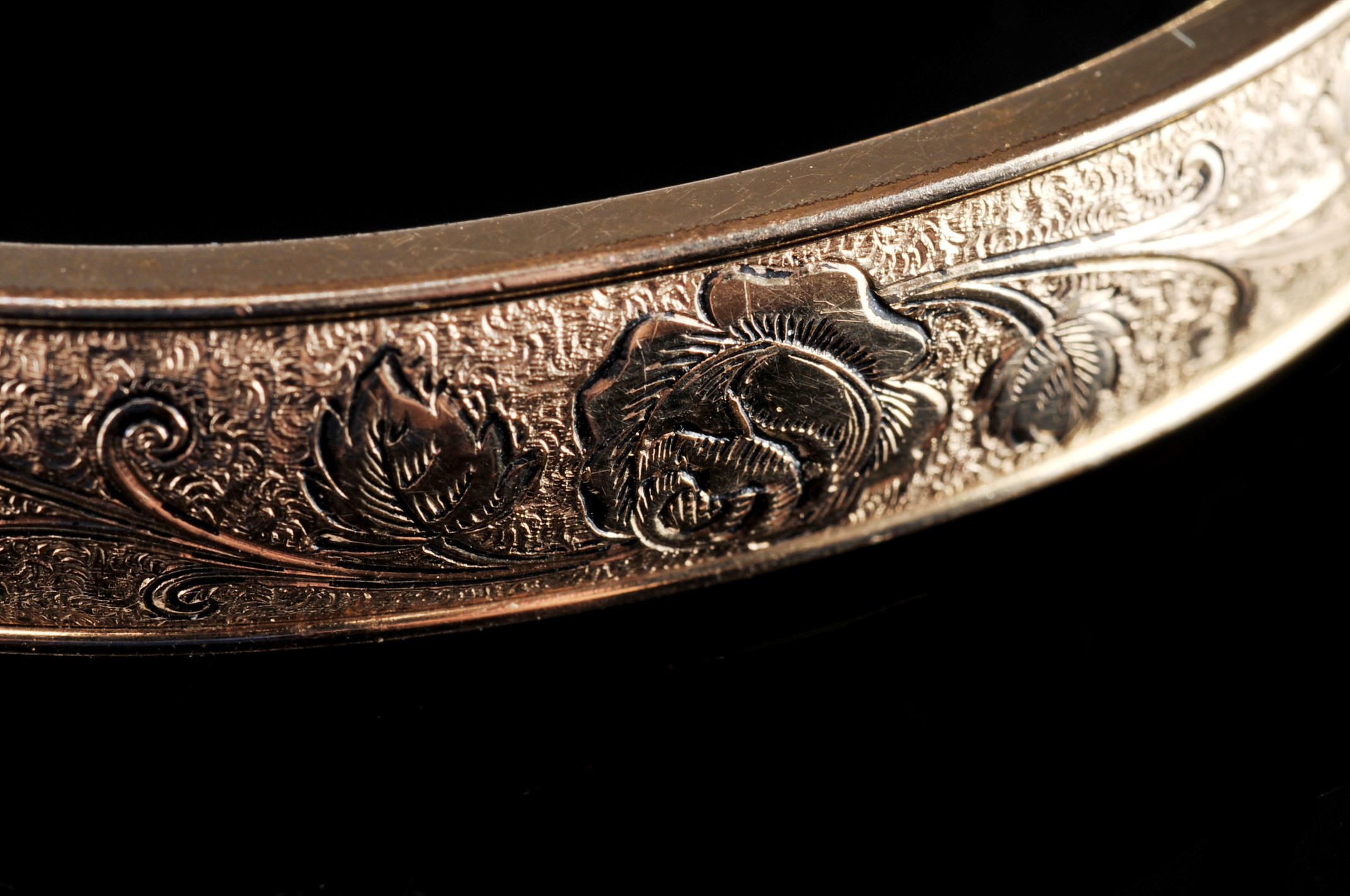 Gold Filled Bangle Bracelet & Ladies Watch