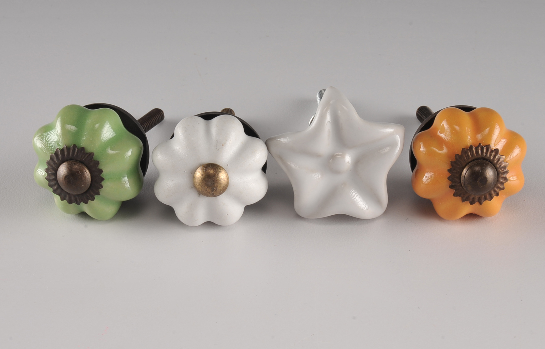 Assorted Cabinet Knobs and Wall Hooks