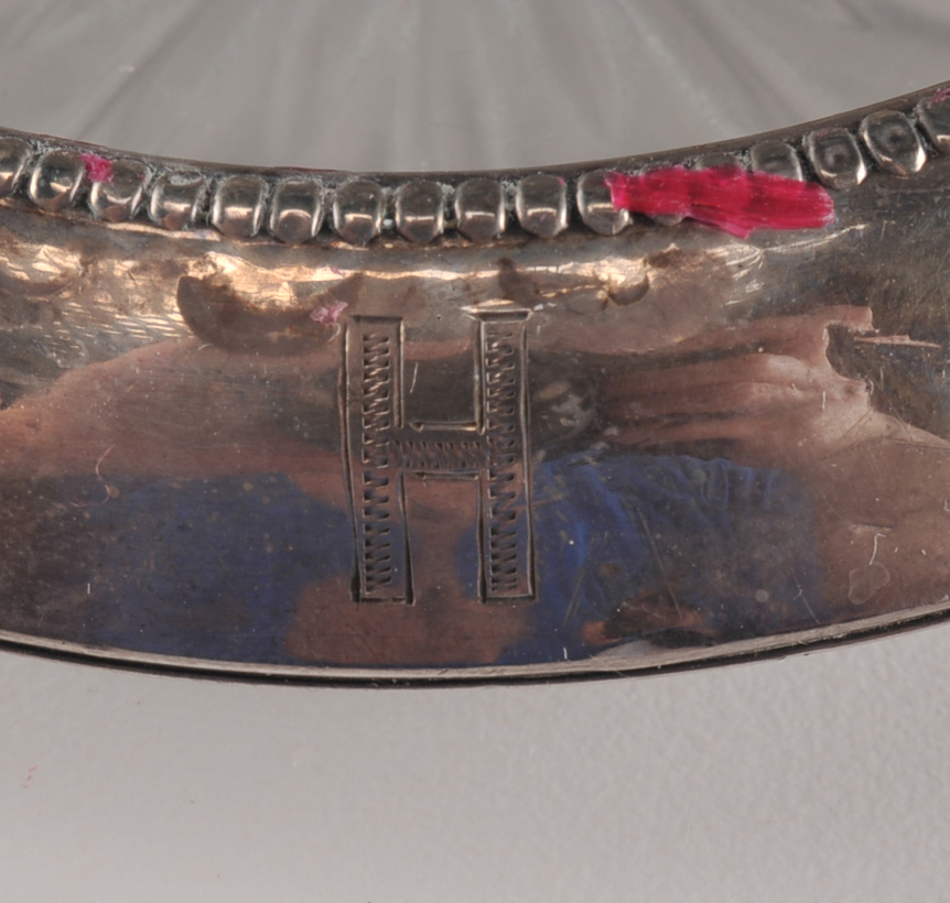 Sterling Silver and Glass Coasters