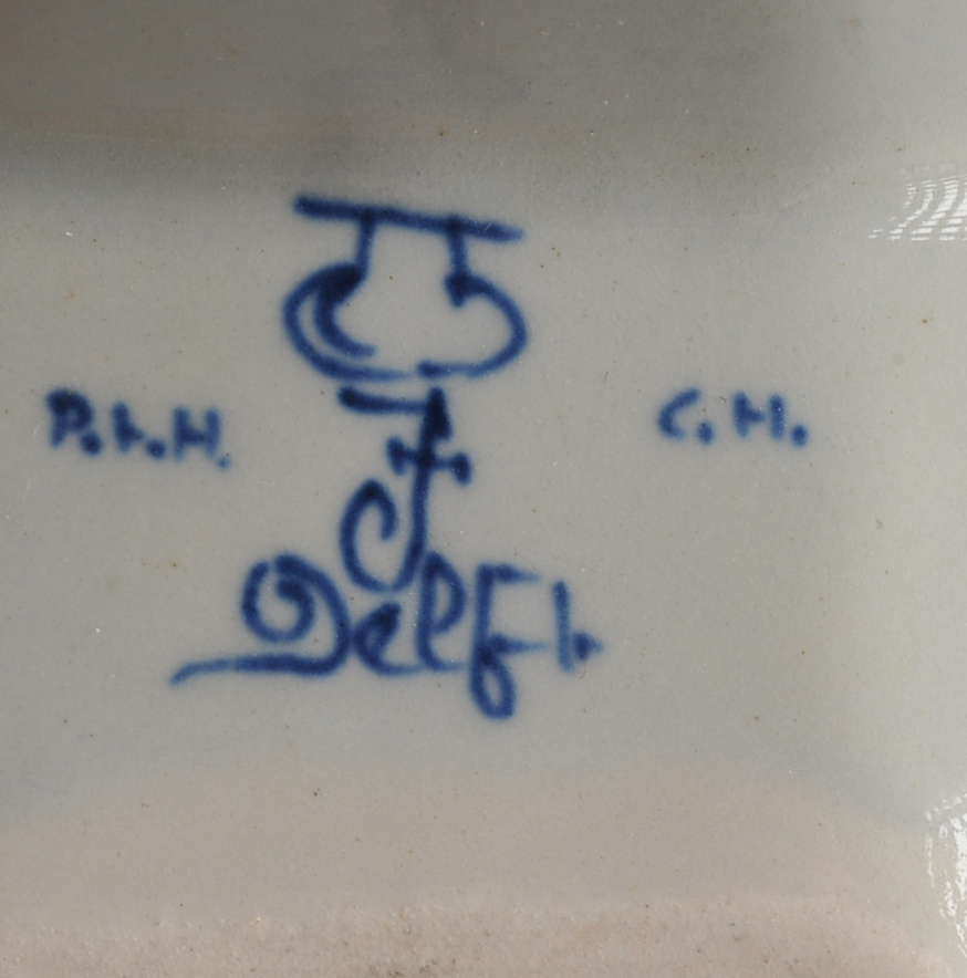 Assorted Porcelain - Delft and Herend.