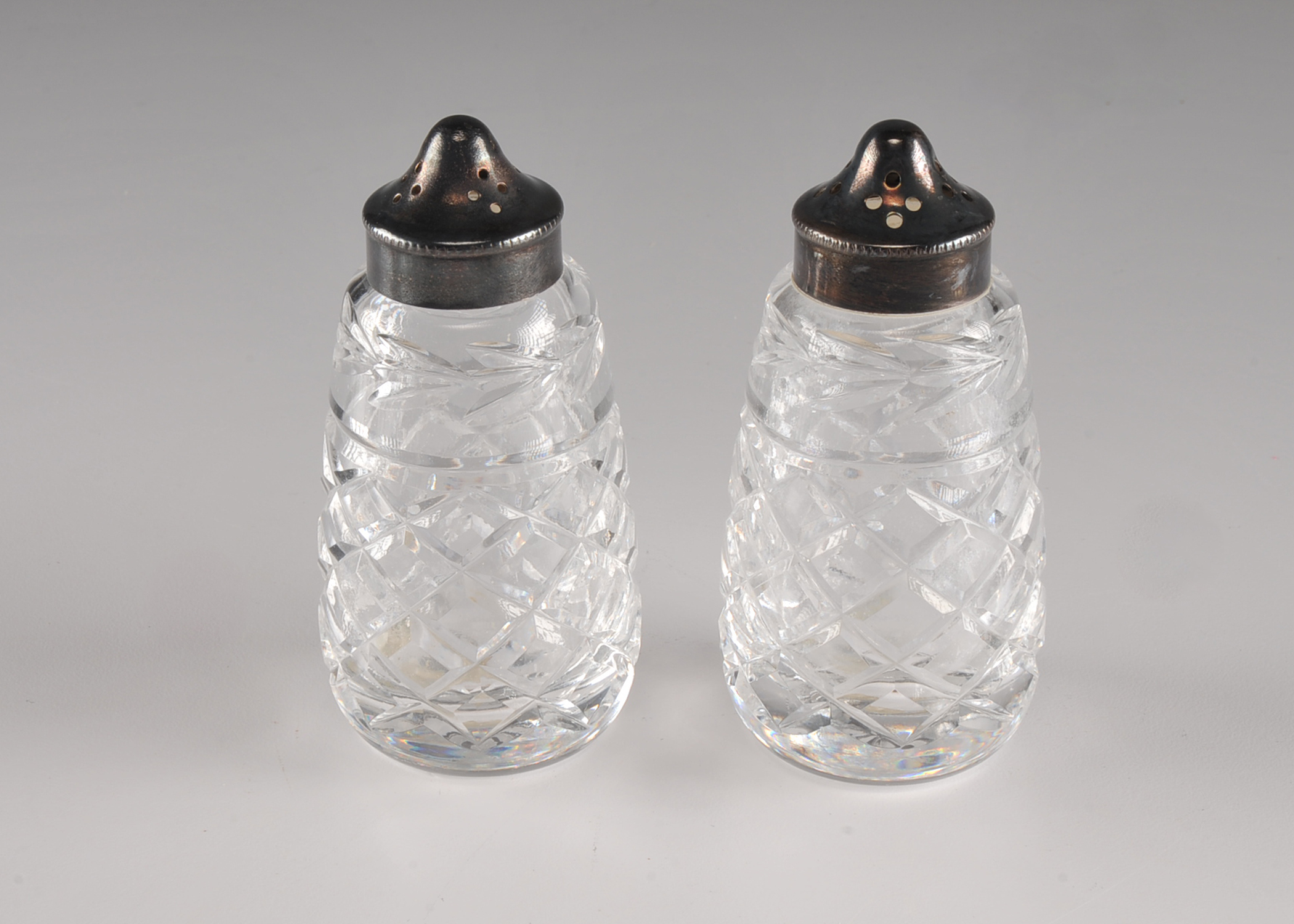Vintage Waterford Crystal Salt n Pepper