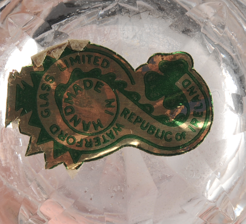 Vintage Waterford Crystal Salt n Pepper