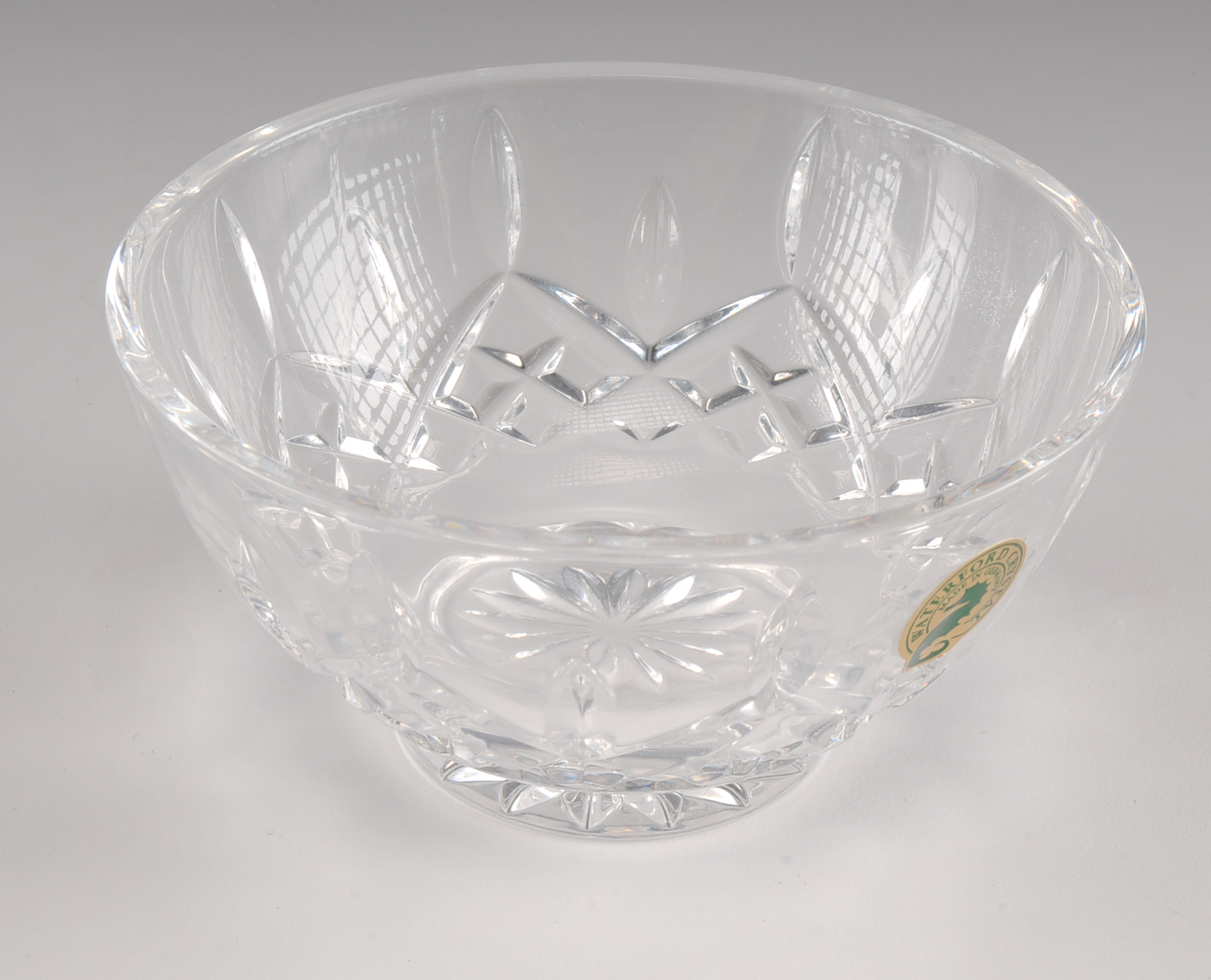 Vintage Waterford Crystal Open Cream & Sugar