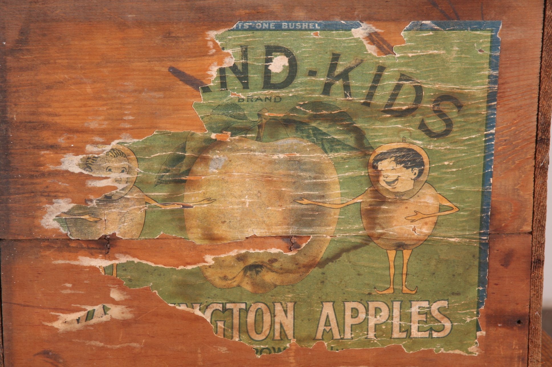 Pair of Antique Apple Crates 