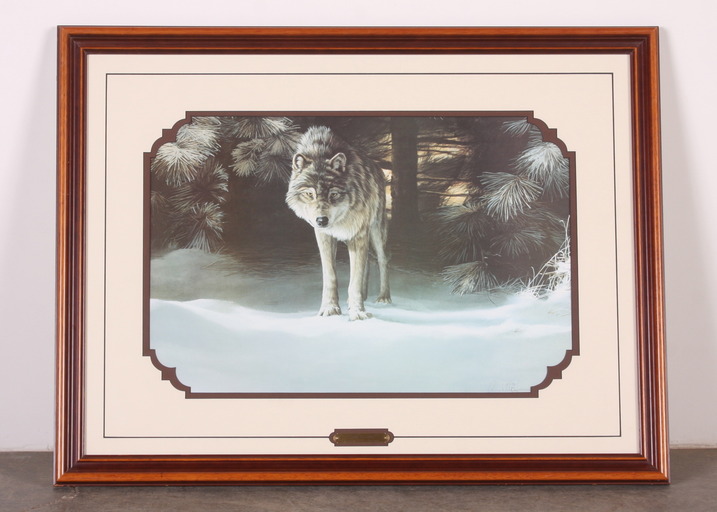 Original Christopher B. Walden Photo Offset Lithography Print