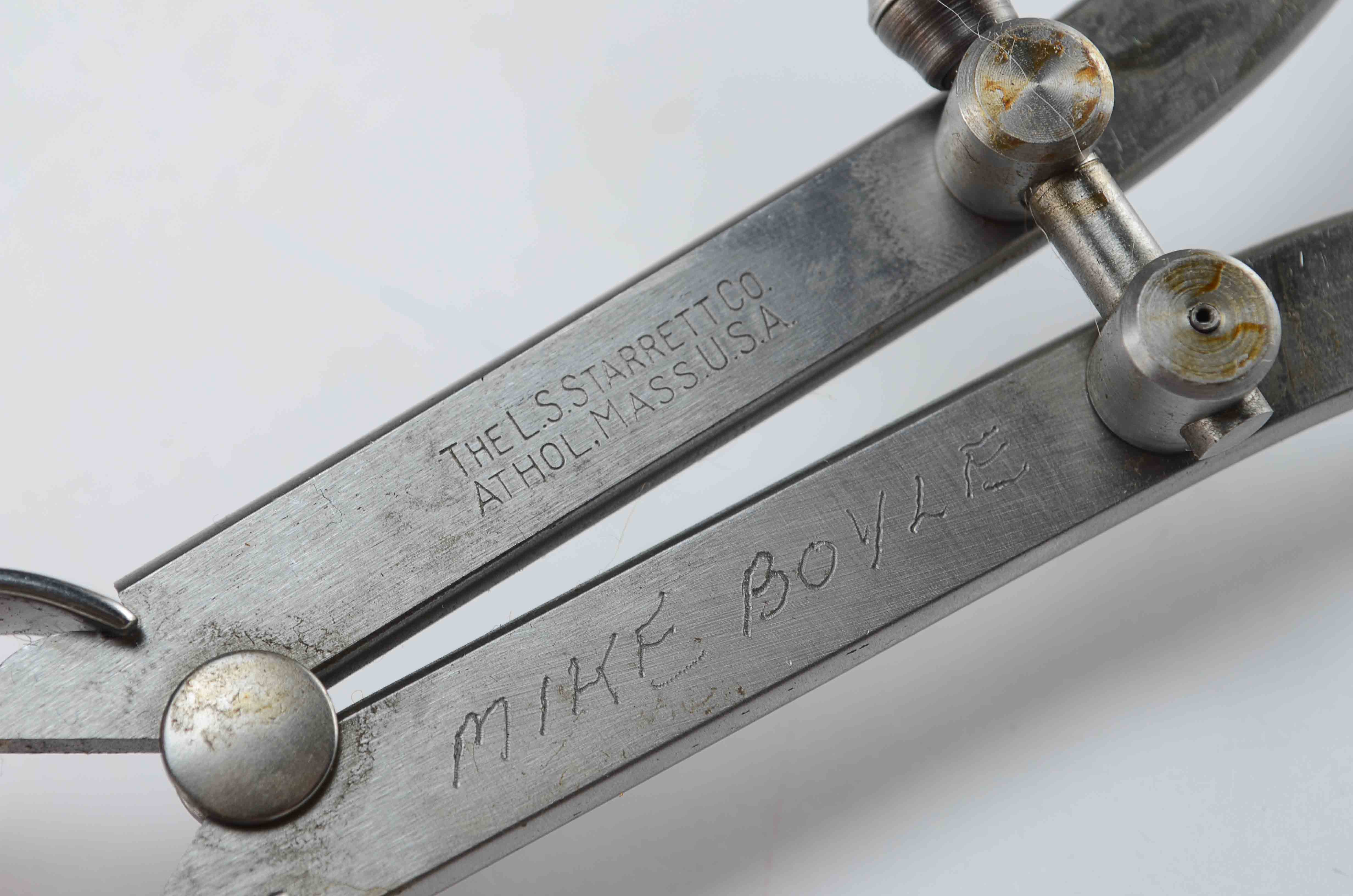 L.S. Sterrett Co. Steel Outside Calipers