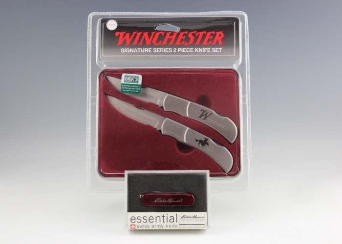  Winchester and Swiss Army Knives