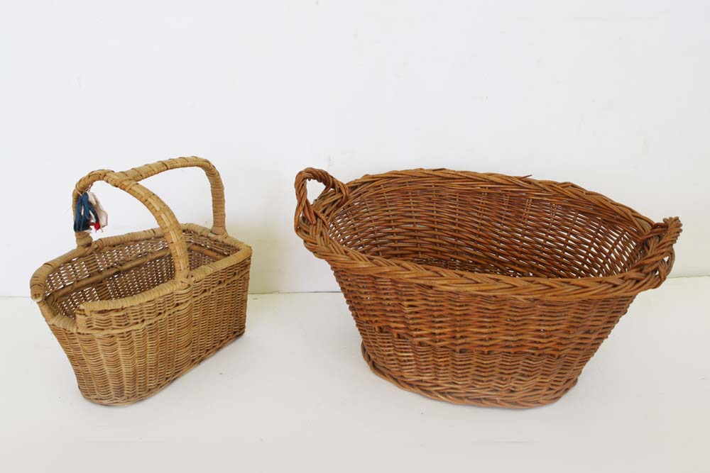 Pair of Vintage Baskets