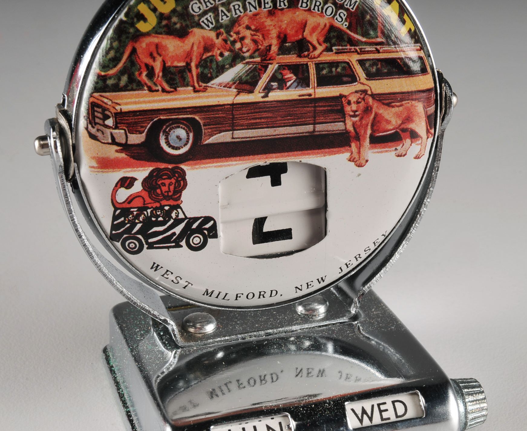 Vintage Warner Brothers Perpetual Desk Calendar