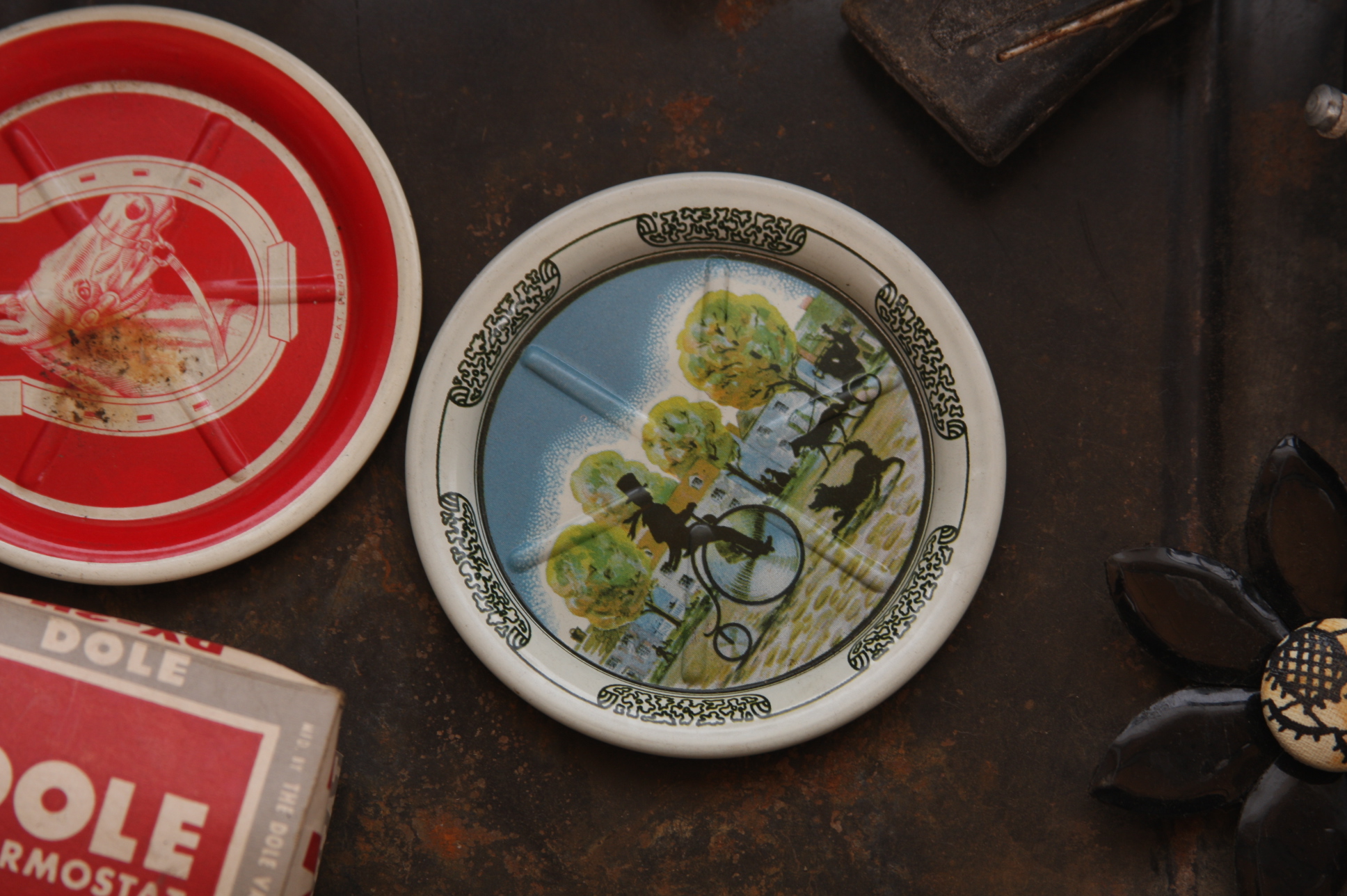 1940's Magic Chef gas stove in black and white 